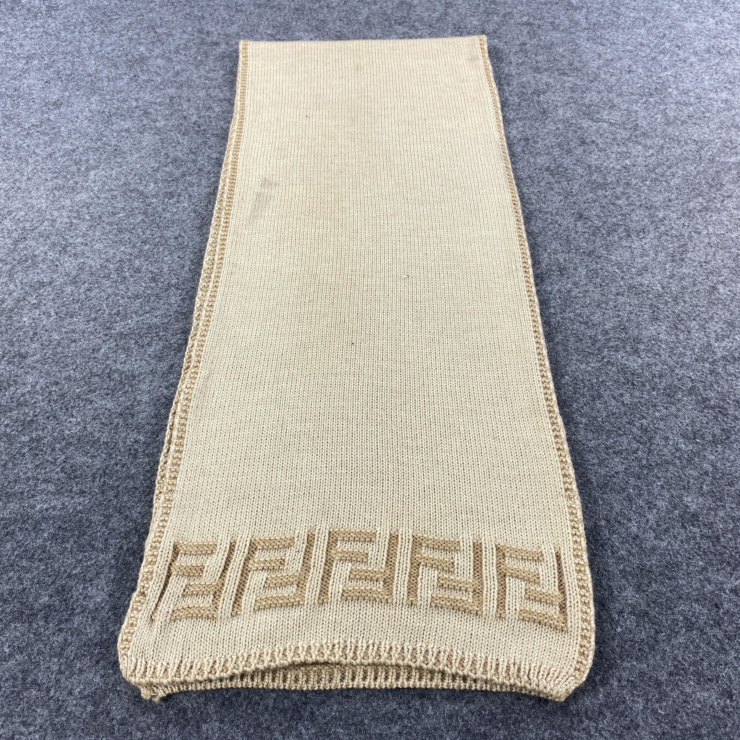 Fendi × Vintage FENDI Scarf # Muffler # Neckwear # D471 Size ONE SIZE - 3 Thumbnail