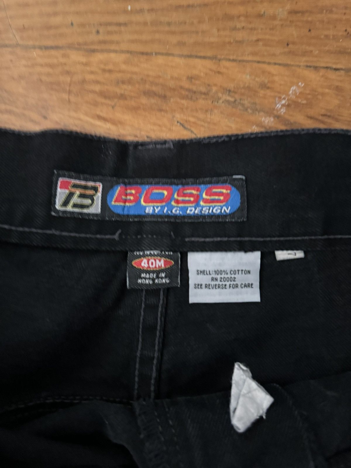 Vintage BOSS BY I.G DESIGN BAGGY JEANS Size US 40 / EU 56 - 4 Thumbnail