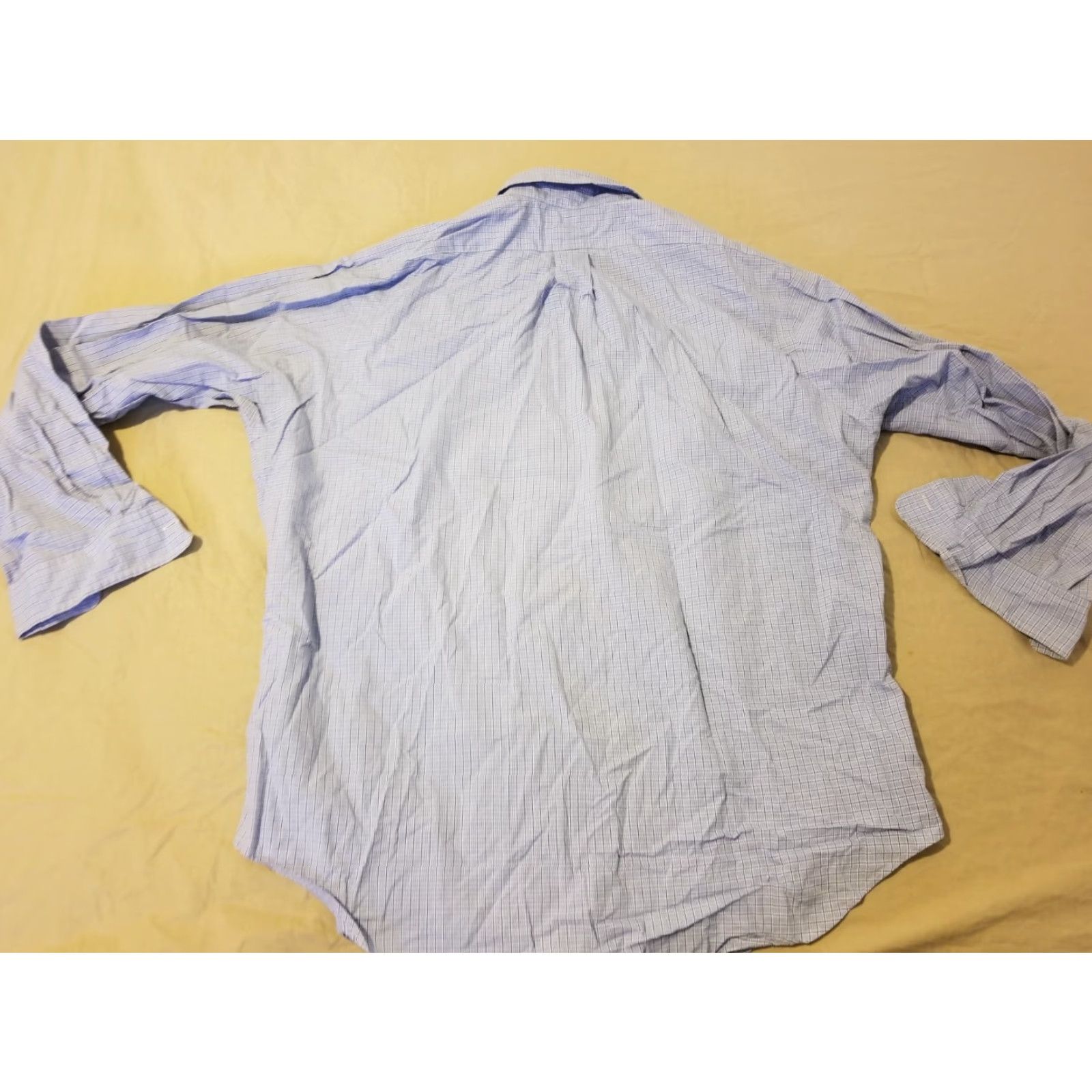 Polo Ralph Lauren Polo Ralph Lauren Dress Shirt Mens 16 1/2 34 35 Button Cotton Blue Size 46R - 7 Thumbnail