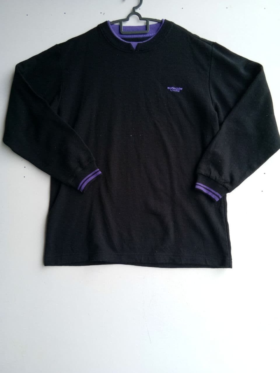 Designer Vintage Marie Claire Nomme Long Sleeve T-Shirt Size US M / EU 48-50 / 2 - 1 Thumbnail