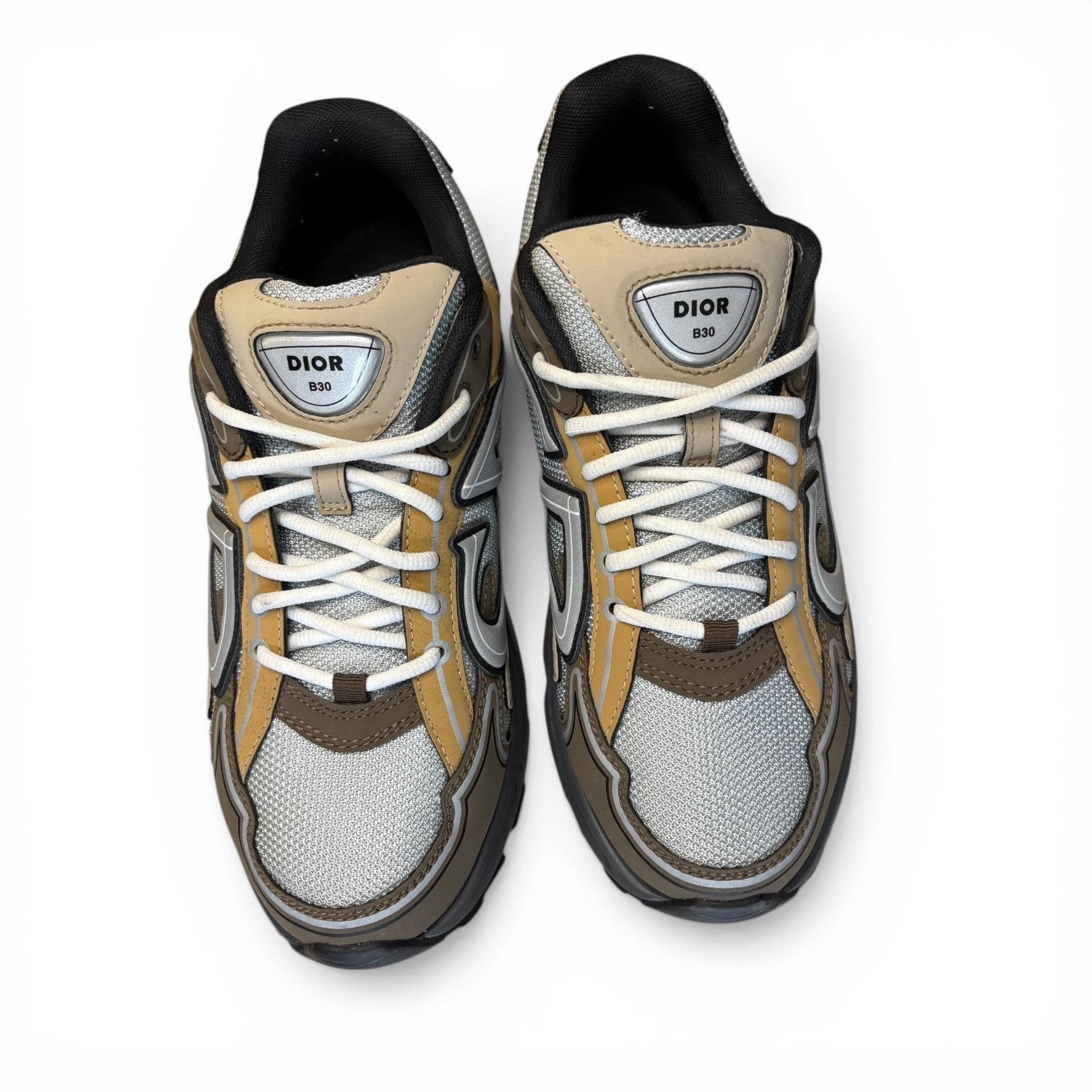 Dior Dior B30 Brown Orange Reflective Sneakers | Size 10 Size US 10 / EU 43 - 5 Thumbnail