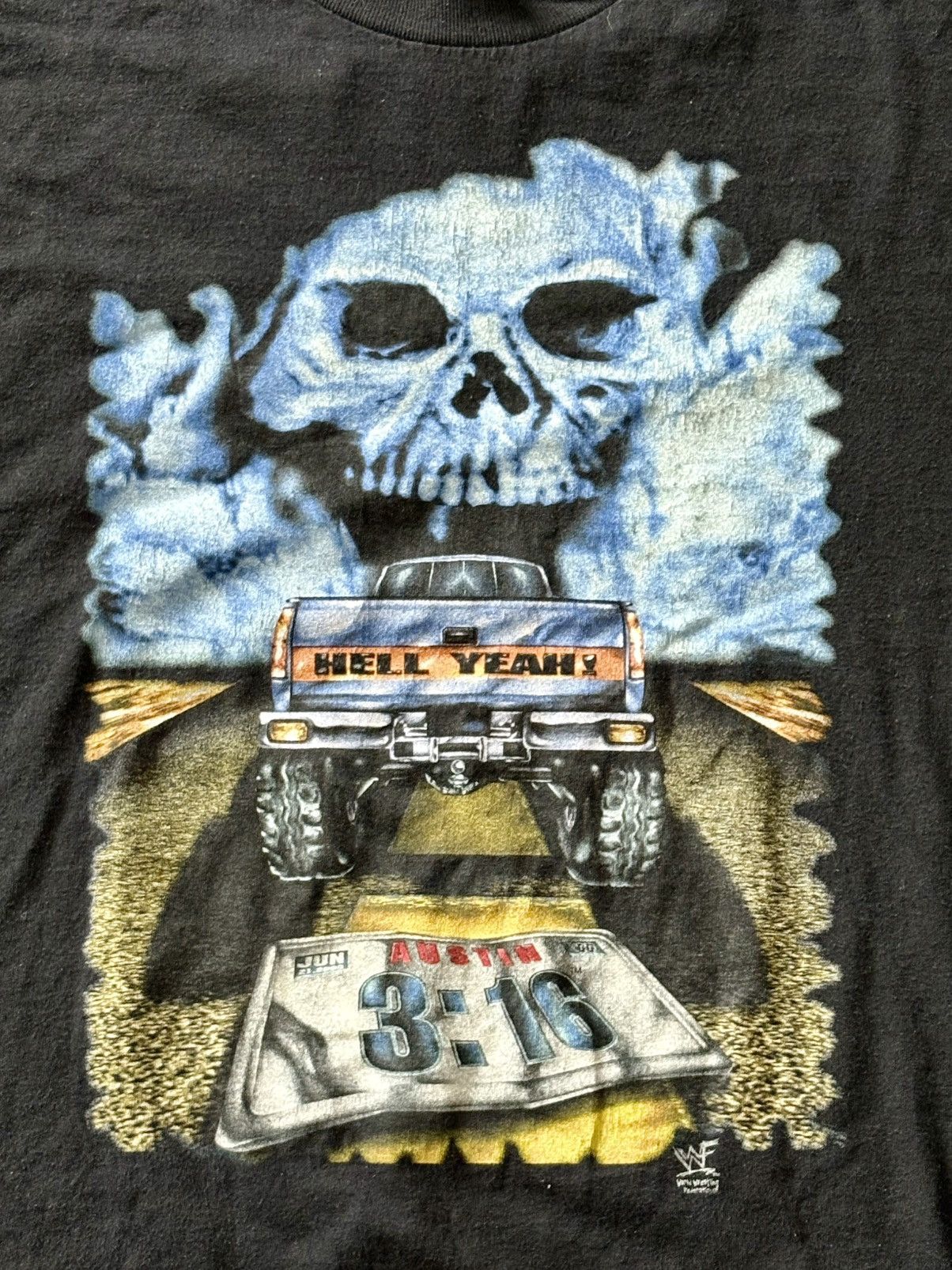 WWE Vintage 1998 Built Stone Cold Tough Austin 3:16 wrestling Size US XL / EU 56 / 4 - 8 Thumbnail