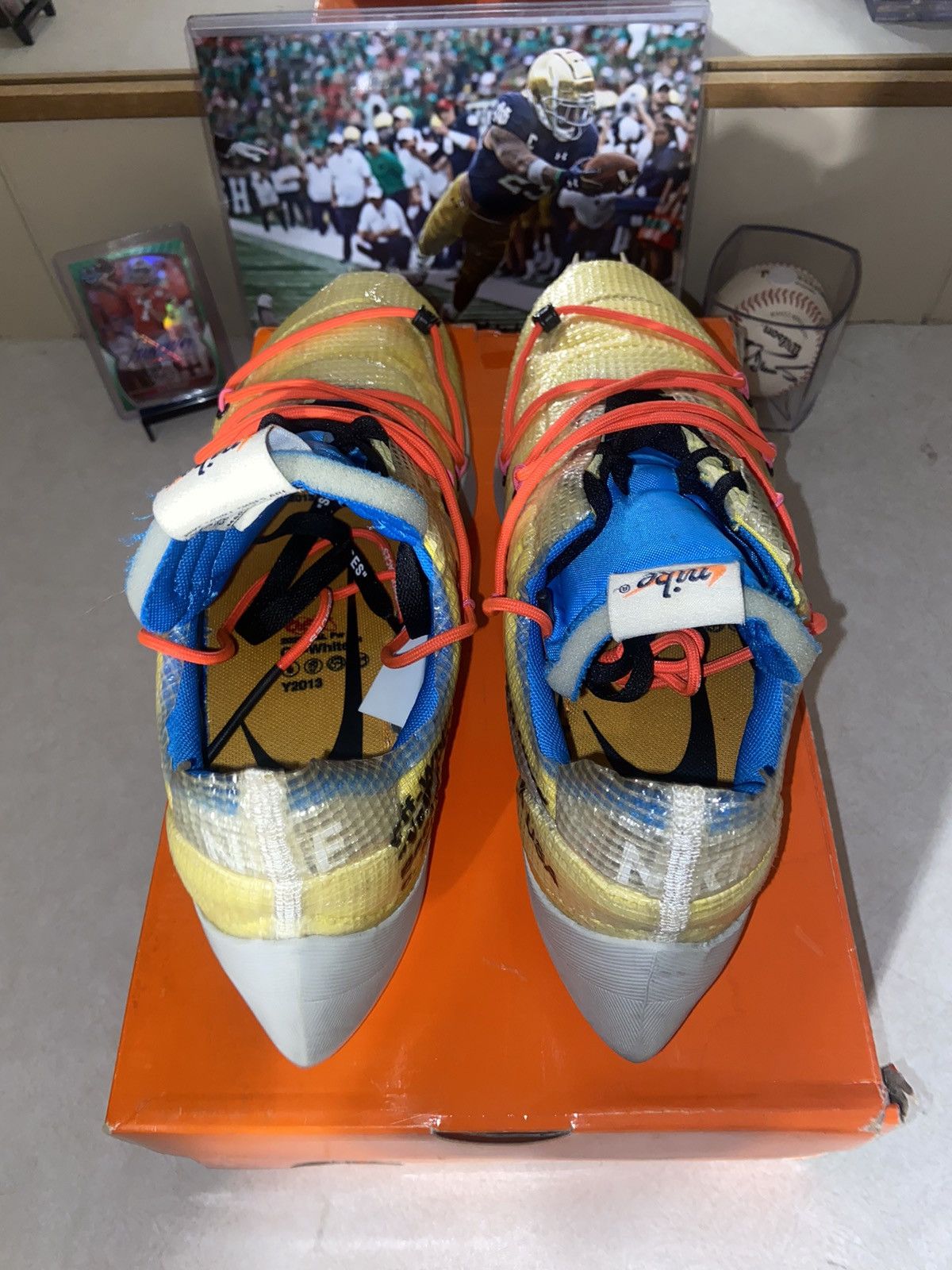 Nike × Off-White Nike x Off-White Vapor Street Tour Yellow Size US 11 / IT 41 - 4 Thumbnail