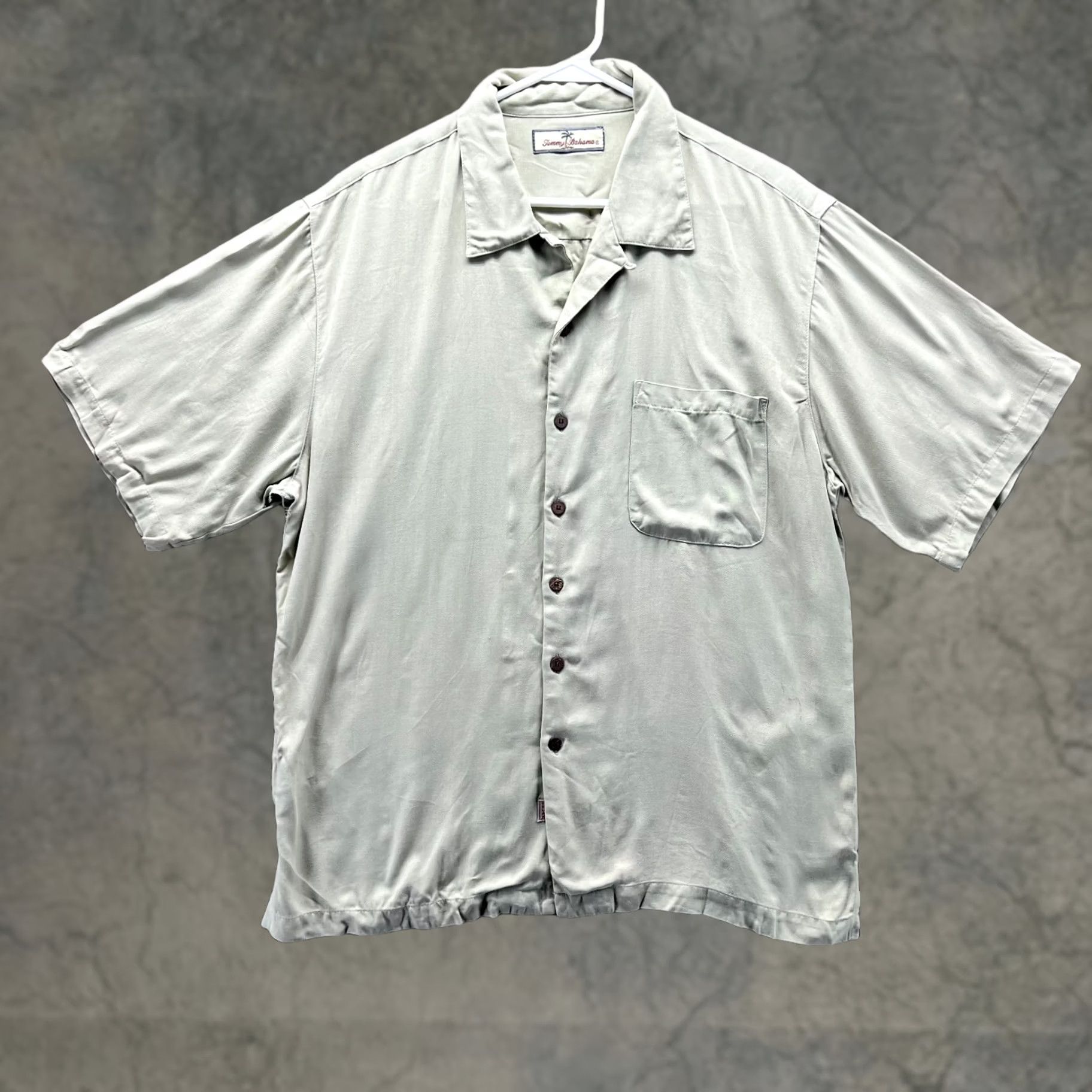 Tommy Bahama Tommy Bahama Shirt Mens Large Green Button-Down Relax All Seasons Casual Office Party Wedding Modern Preppy Mens Size US L / EU 52-54 / 3 - 1 Thumbnail