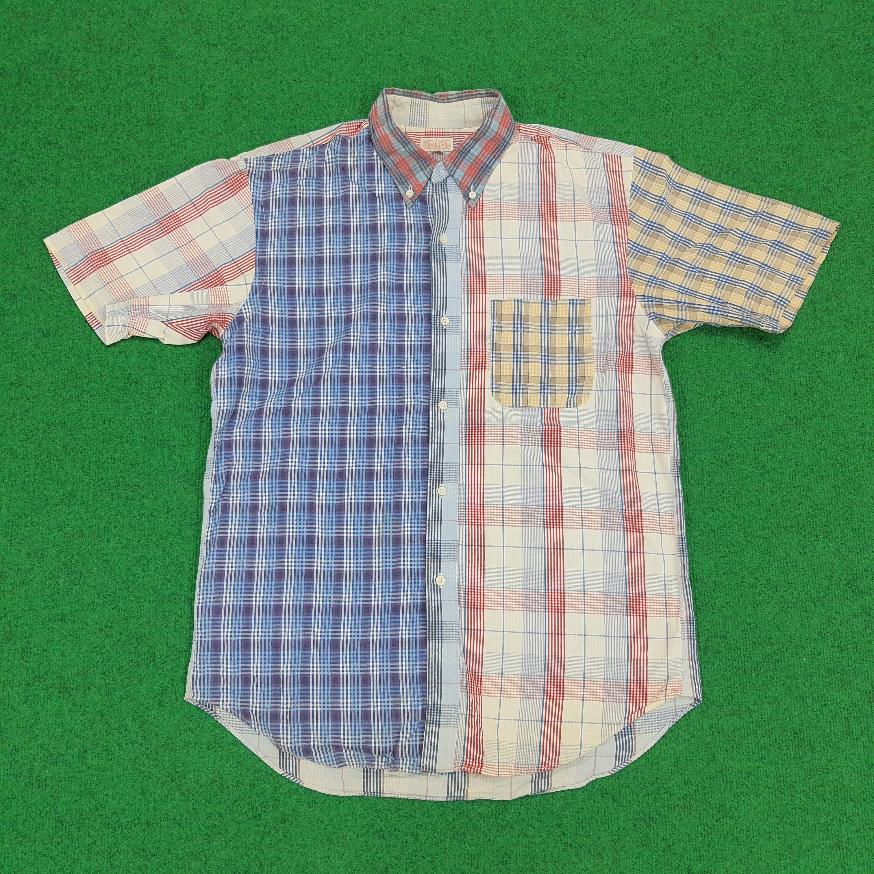 Sugar Cane × Vintage Vintage Sugar Cane Multi Pattern Shirt Size US M / EU 48-50 / 2 - 1 Thumbnail