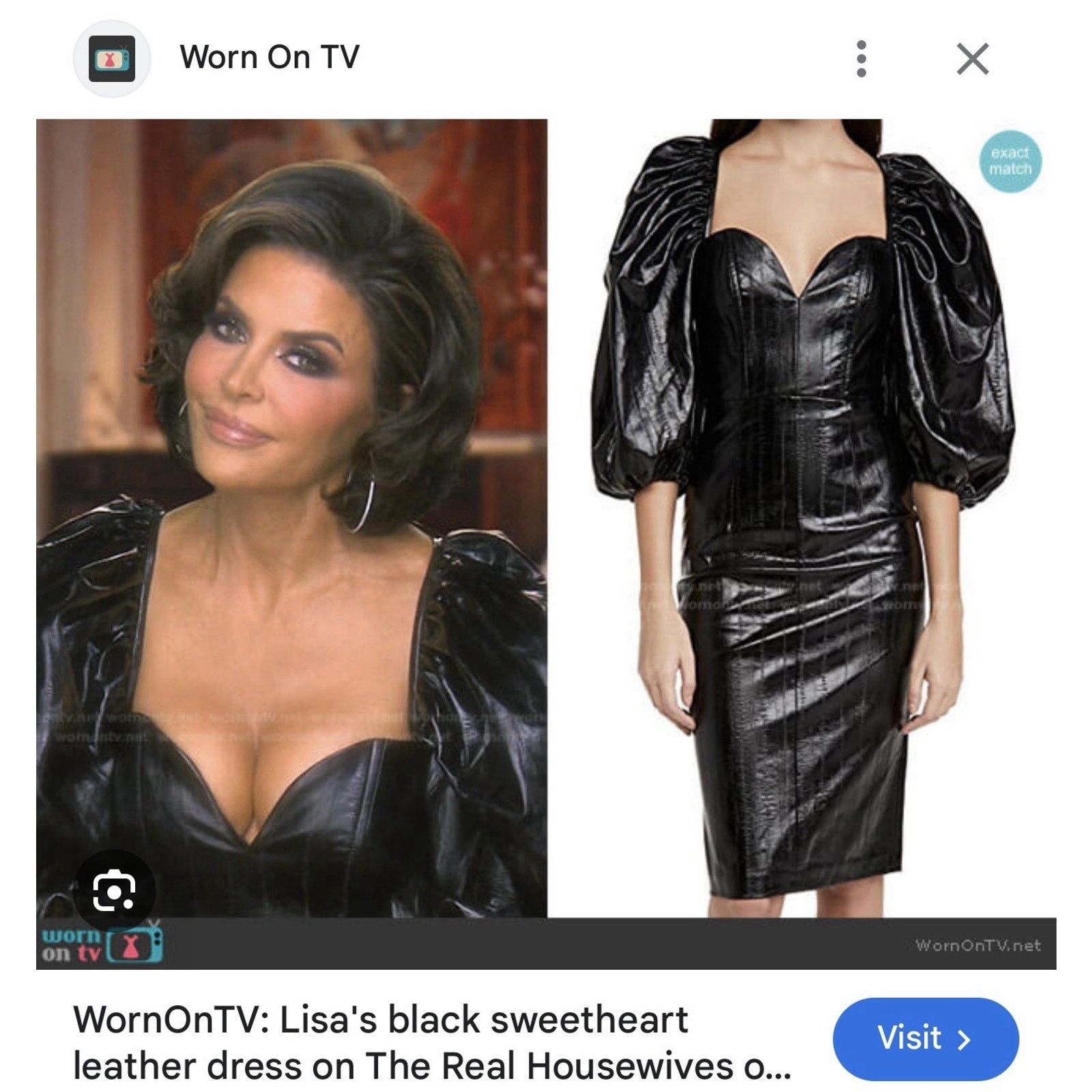 ROTATE Rotate Birger Christensen Faux Black Leather Dress Size S / US 4 / IT 40 - 2 Thumbnail