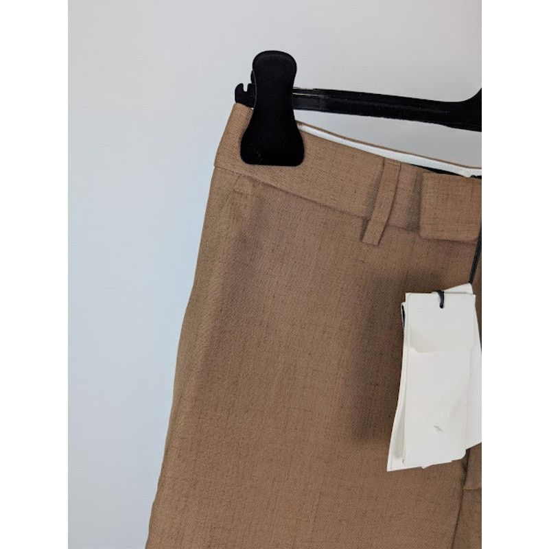 Gucci o1rshd1 Tailored Crepe Trousers Pant in Brown / Camel Size US 32 / EU 48 - 6 Thumbnail