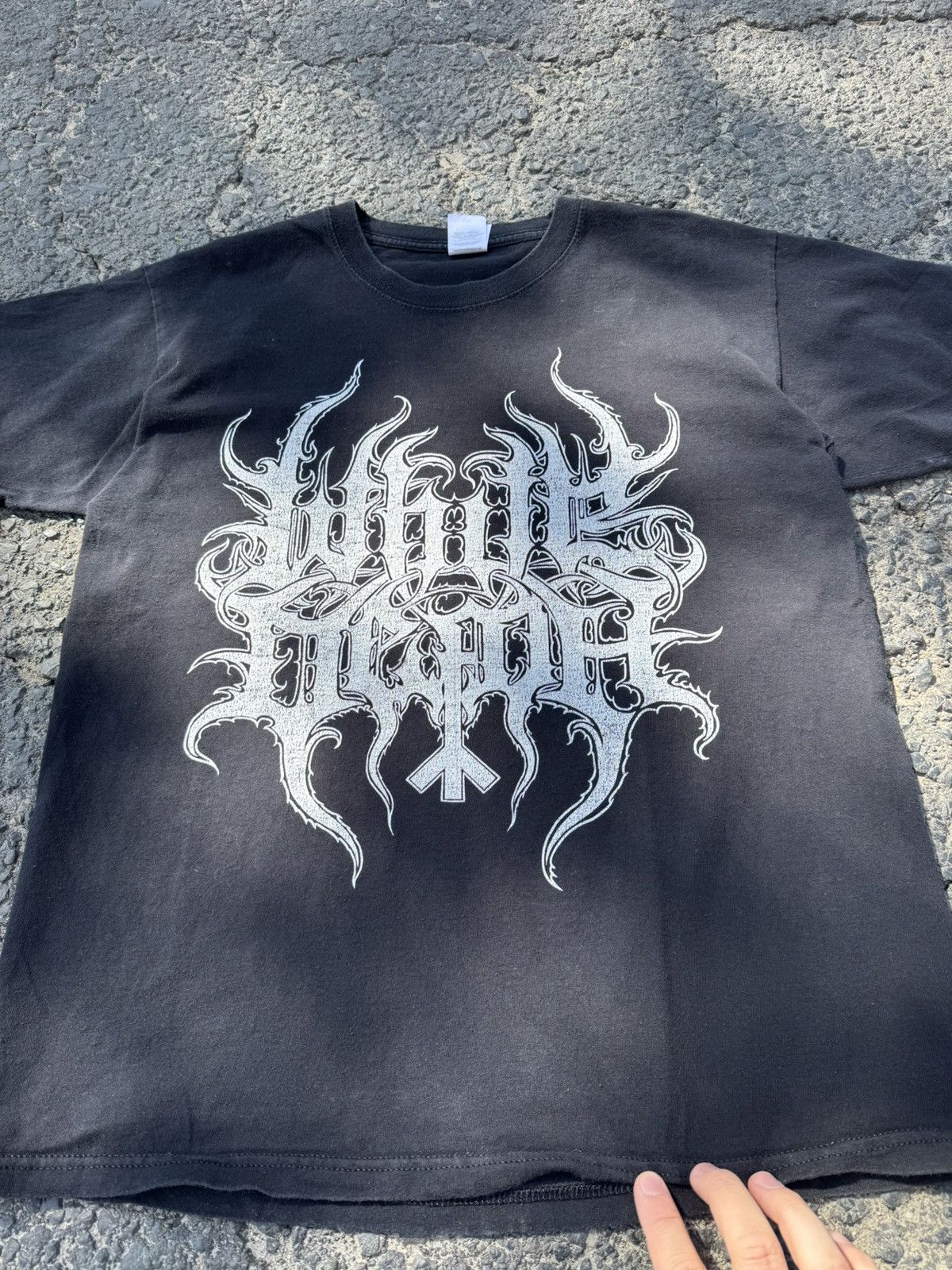 Band Tees White Army Black Metal Band Finland Darkthrone Satan Burzum Size US L / EU 52-54 / 3 - 13 Thumbnail