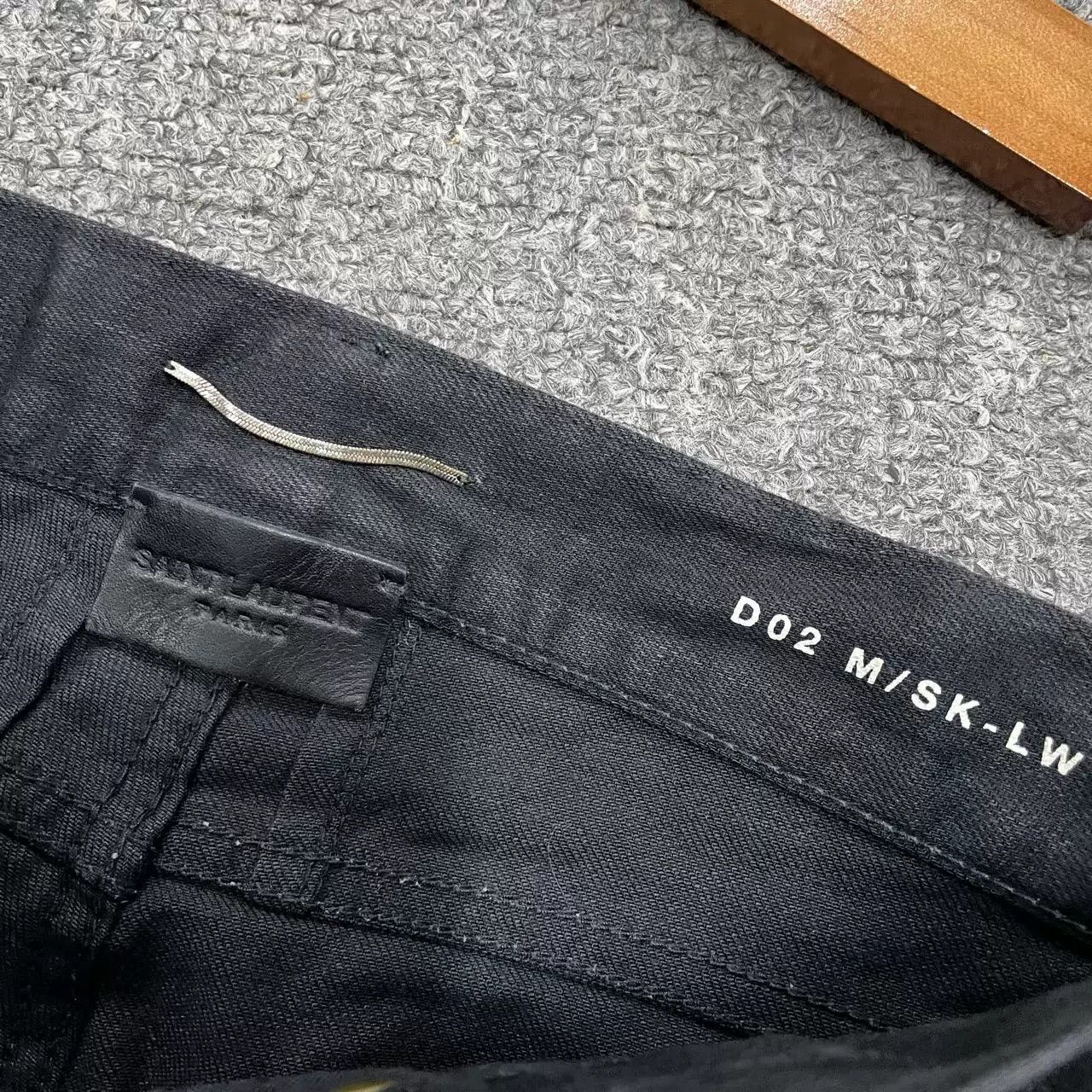 Saint Laurent Paris Saint Laurent SLP D02 Black Jeans Size US 28 / EU 44 - 3 Thumbnail