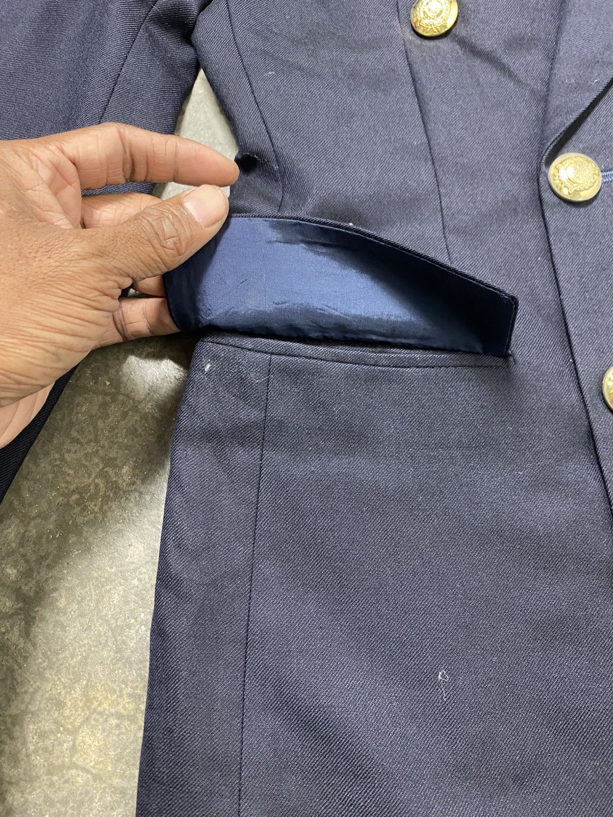 Ralph Lauren Vintage 90s Ralph Lauren Double Breasted Blazer Size S / US 4 / IT 40 - 10 Thumbnail