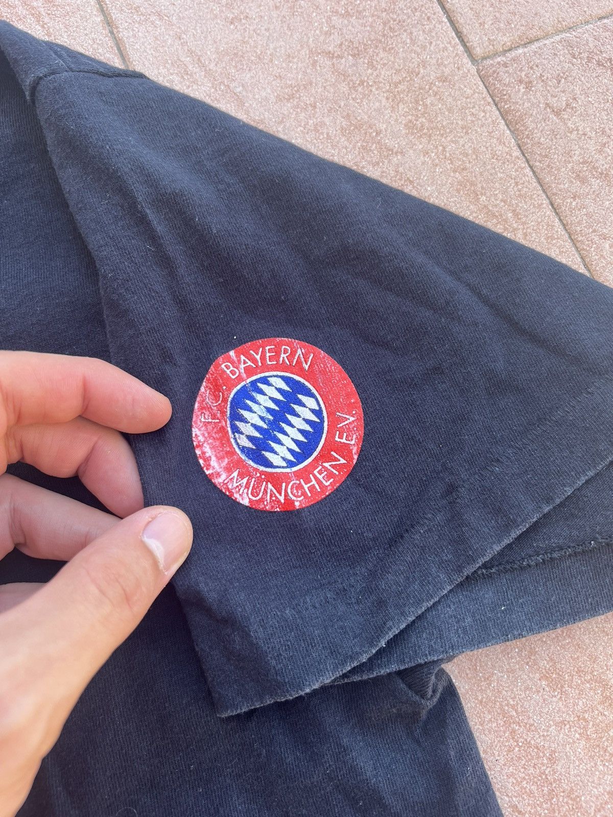 Adidas × Vintage Vtg. Adidas FC Bayern Munchen Tee Size US XL / EU 56 / 4 - 4 Thumbnail