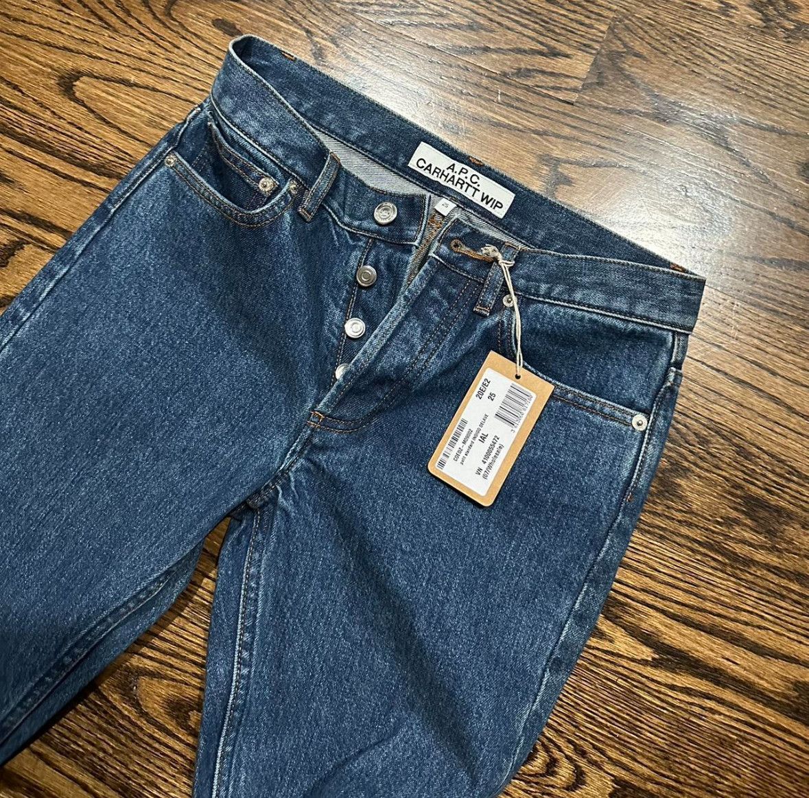 A.P.C. × Carhartt Wip A.P.C x Carhartt WIP petite standard jean Size 25" / US 0 / IT 36 - 1 Thumbnail