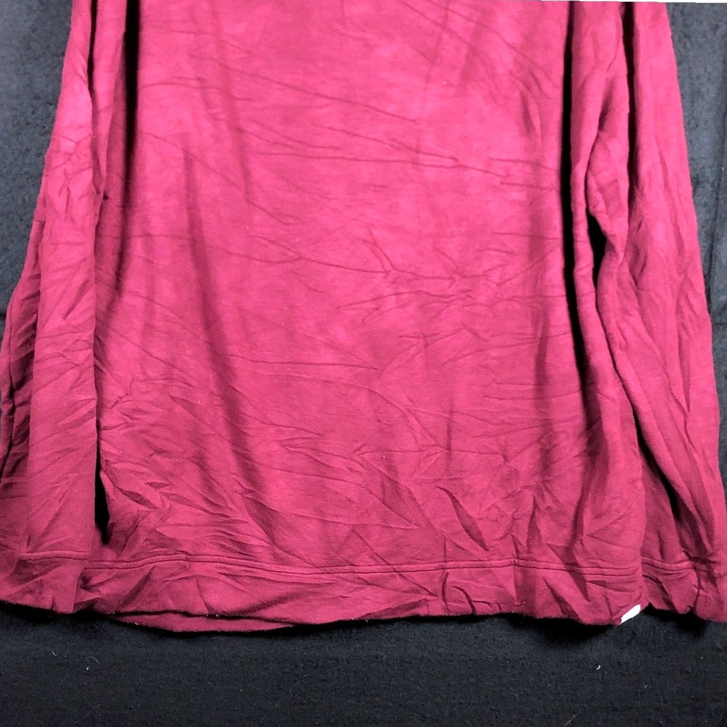 Orvis Orvis Womens Sweatshirt Maroon Pullover V Neck Long Sleeve Large Regular Pullover Soft Cozy Casual Workwear Size L / US 10 / IT 46 - 3 Thumbnail