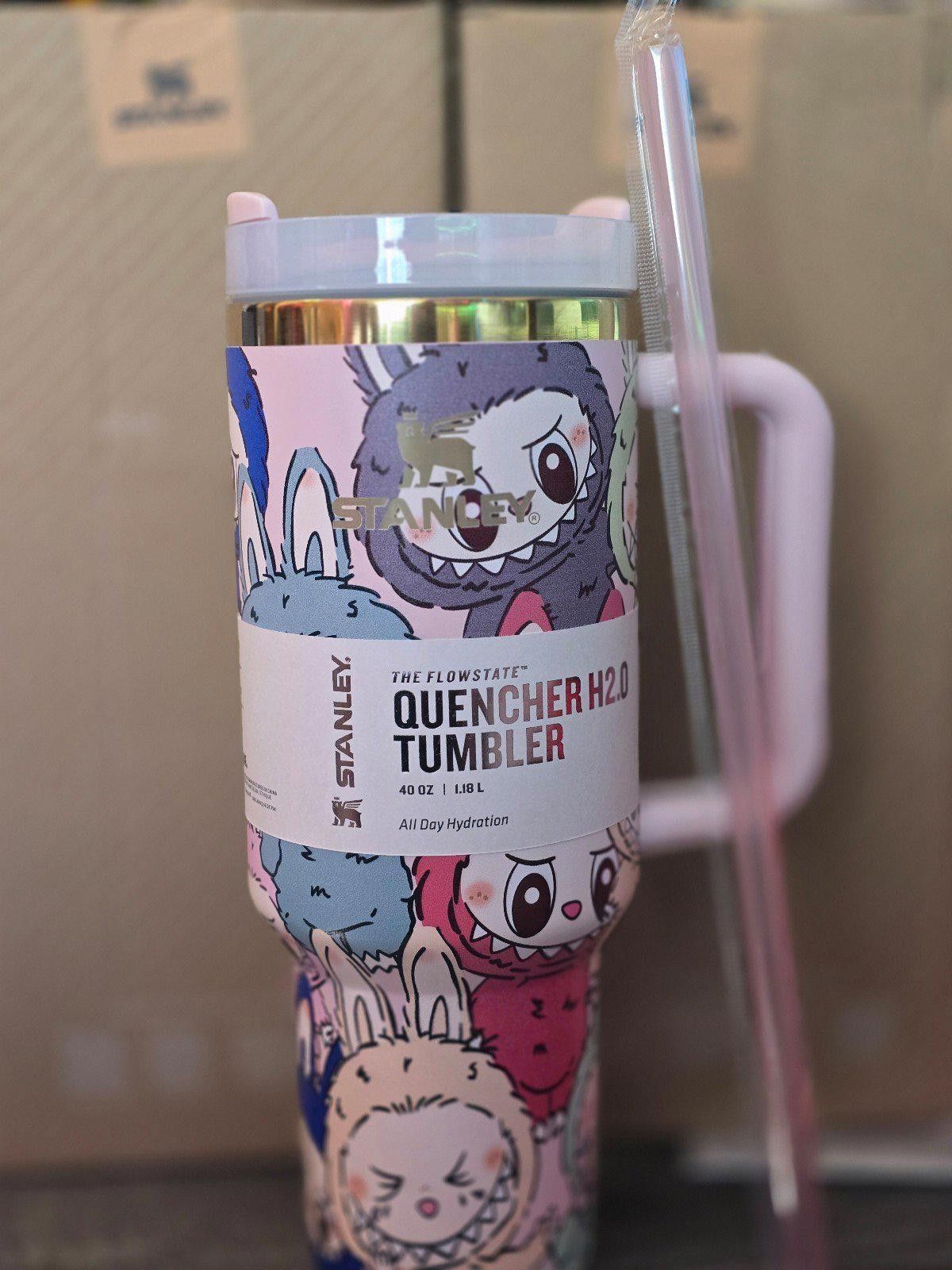 Stanley Blacker Stanley Quencher H2.0 Tumbler Labubu Size ONE SIZE - 3 Thumbnail