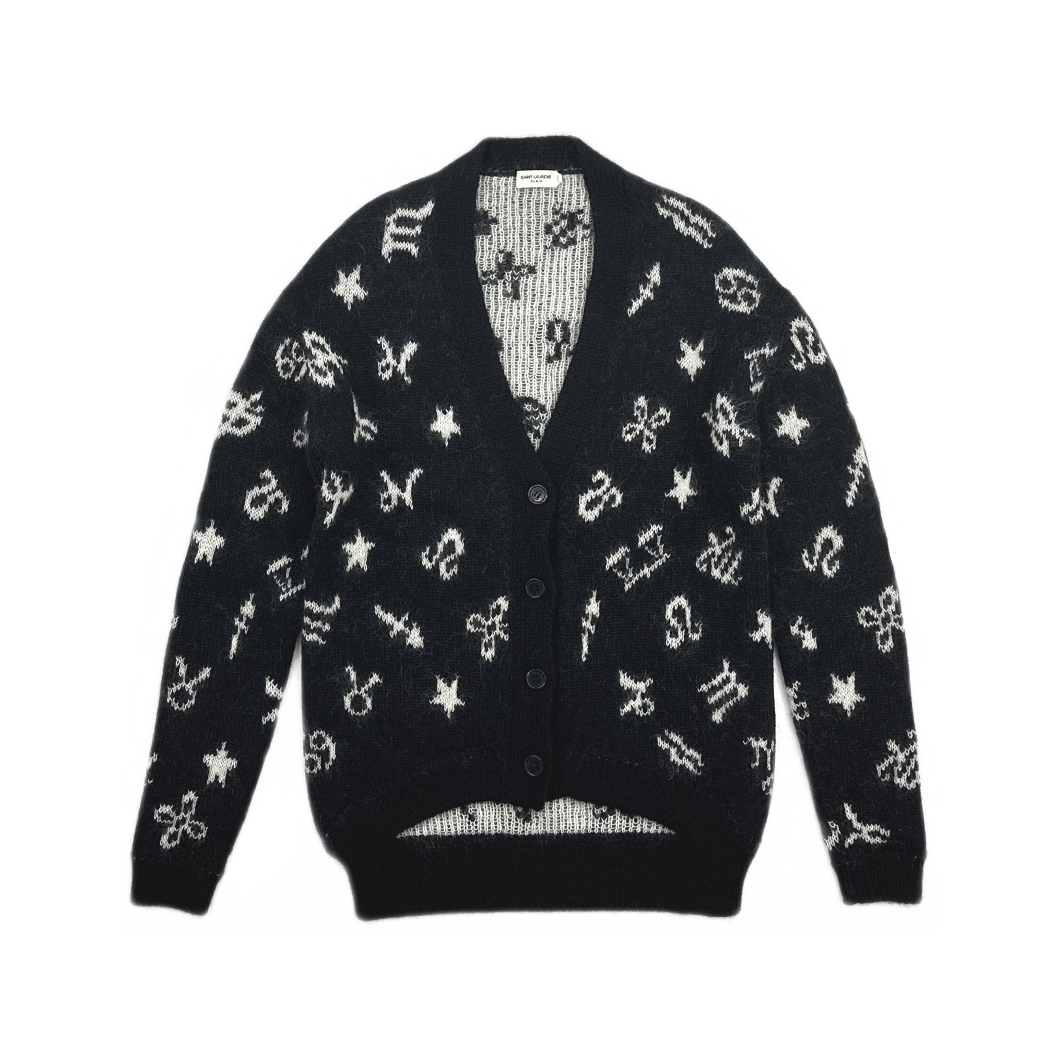 Saint Laurent Paris Saint Laurent Constellation Knit Cardigan Size XS Size US XS / EU 42 / 0 - 1 Thumbnail
