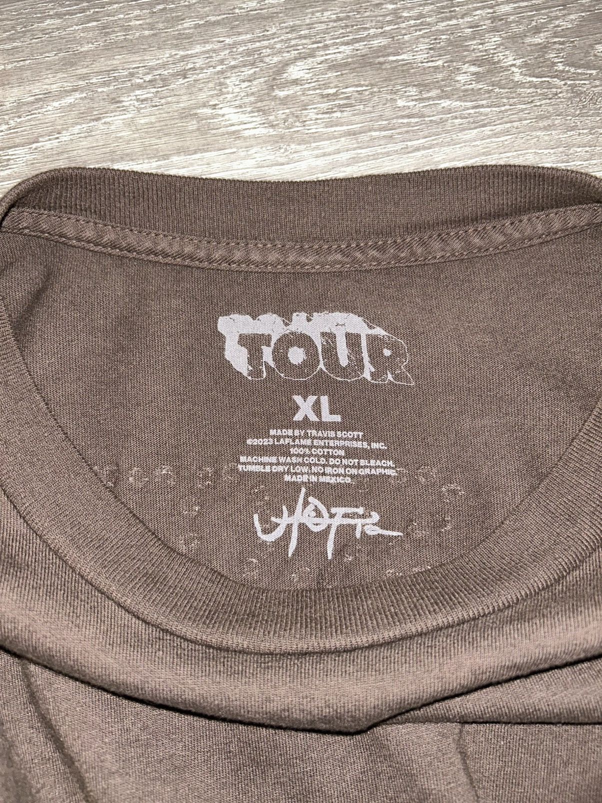 Travis Scott Circus Maximus Tour T-Shirt Size US XL / EU 56 / 4 - 4 Thumbnail