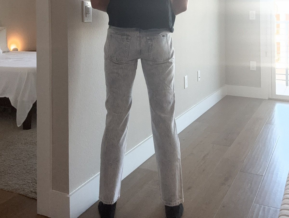 Saint Laurent Paris YSL Denim Jeans - Straight Slim Fit Size US 30 / EU 46 - 9 Thumbnail