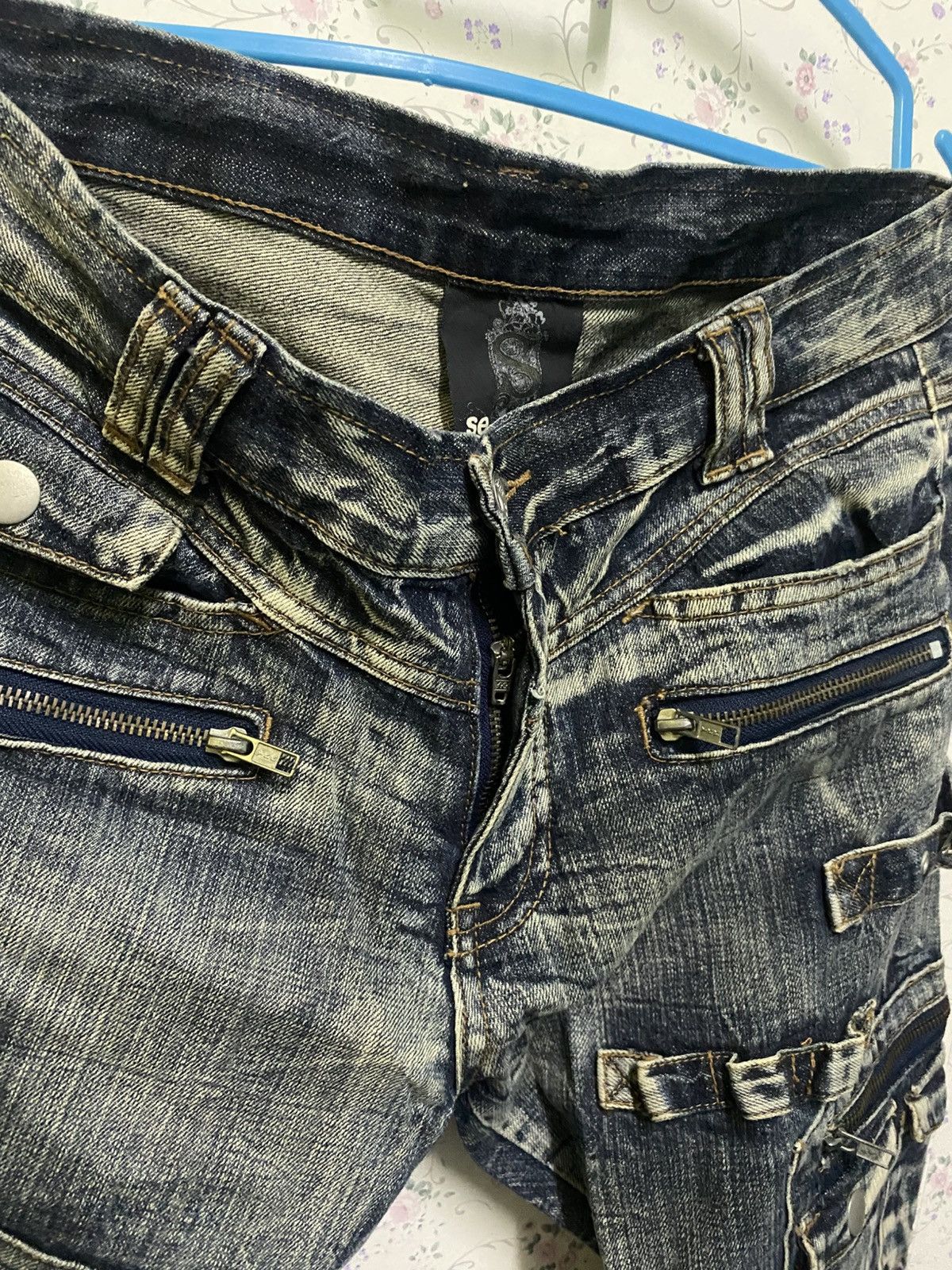 Le Grande Bleu (L.G.B.) × Vintage × semanticdesign Semantics design many pockets very rare Size US 32 / EU 48 - 6 Thumbnail
