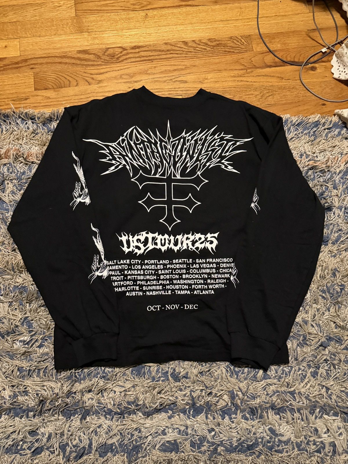 Playboi Carti Apollo Red long sleeve antagonist tour 2.0 merch Size US L / EU 52-54 / 3 - 3 Thumbnail