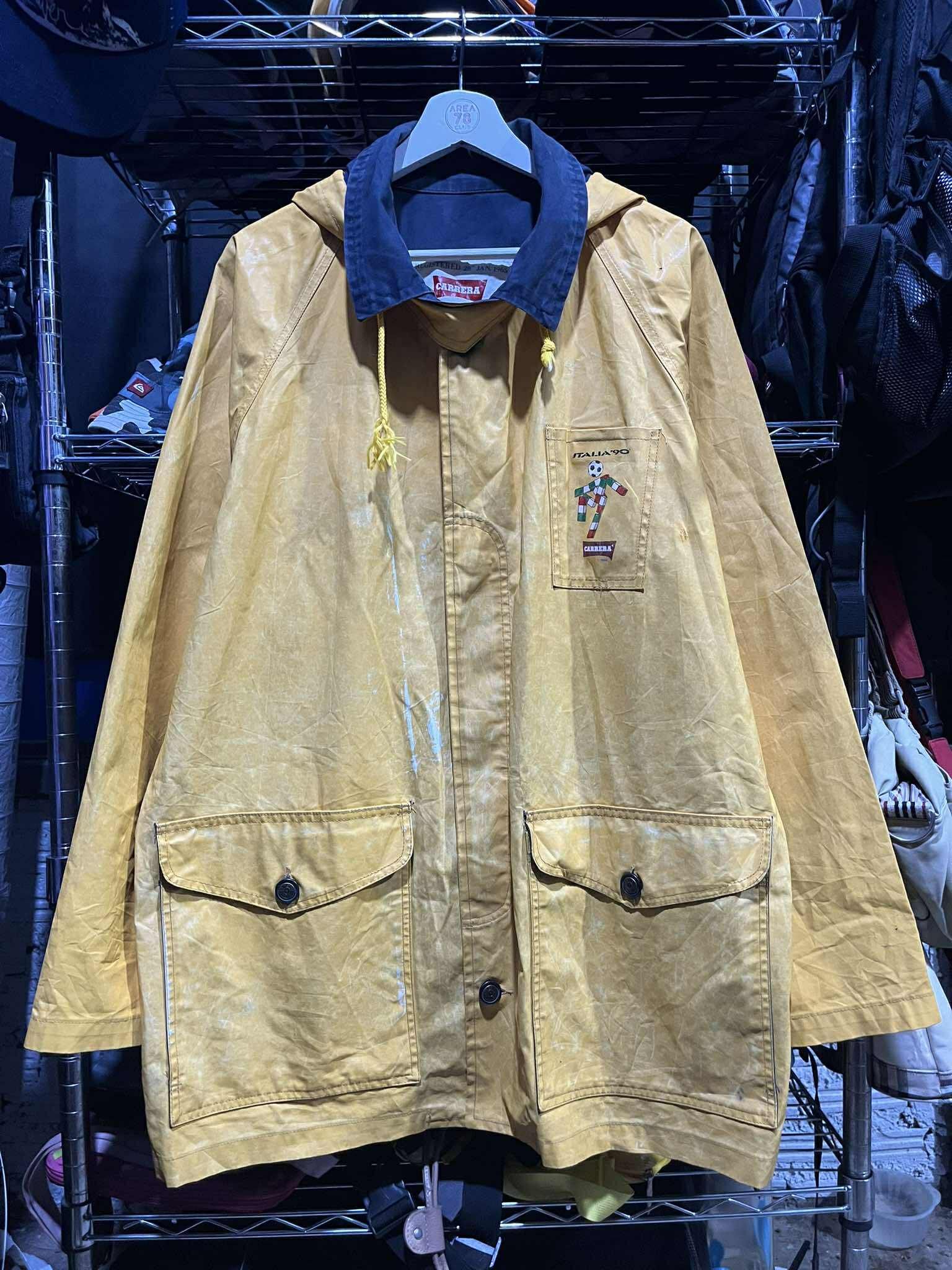 Carrera Carrera World Cup Italia '90 Football Raincoat Size US XL / EU 56 / 4 - 1 Thumbnail