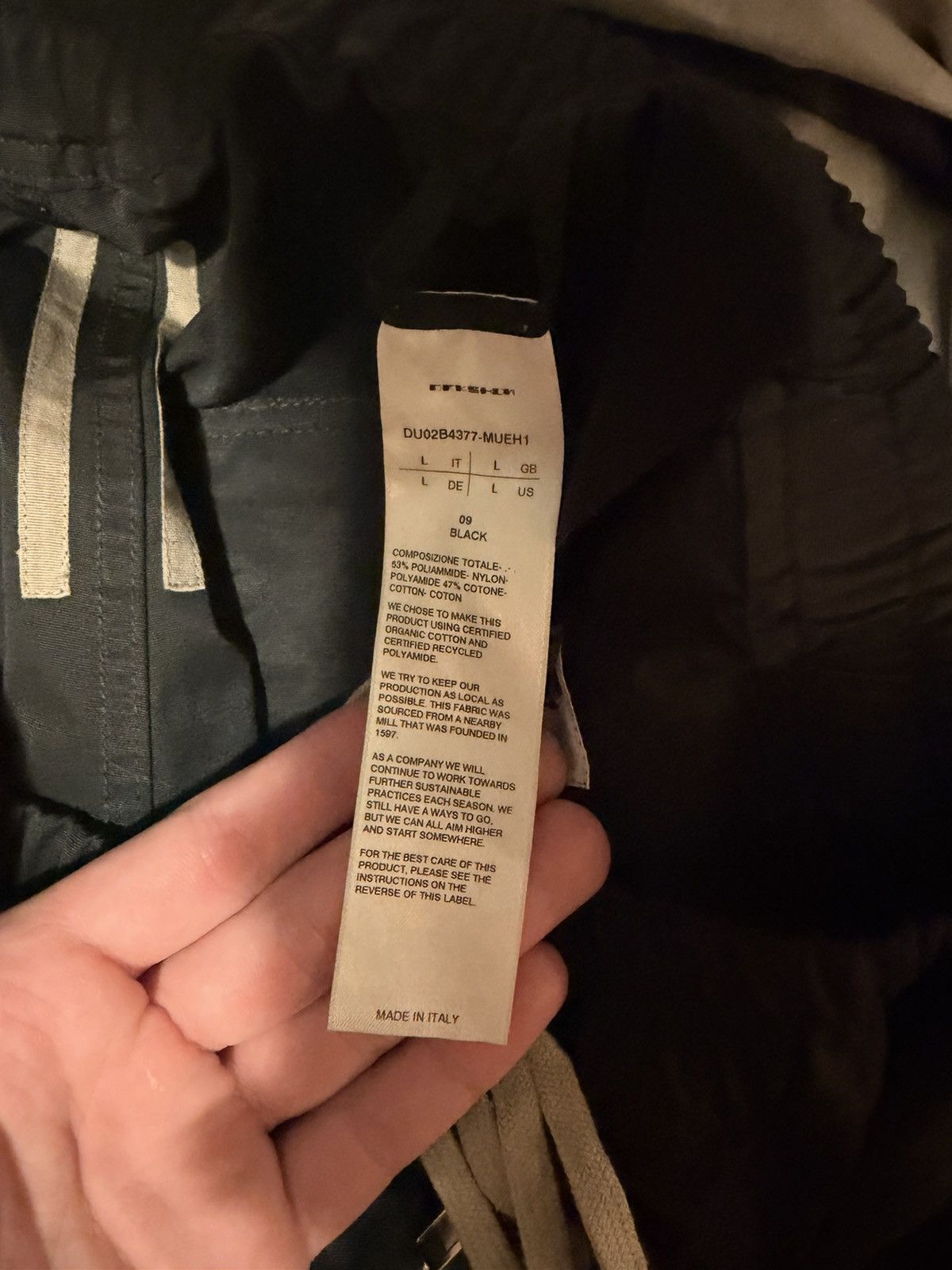 Rick Owens Drkshdw Rick Owens track pants Size US 34 / EU 50 - 6 Thumbnail