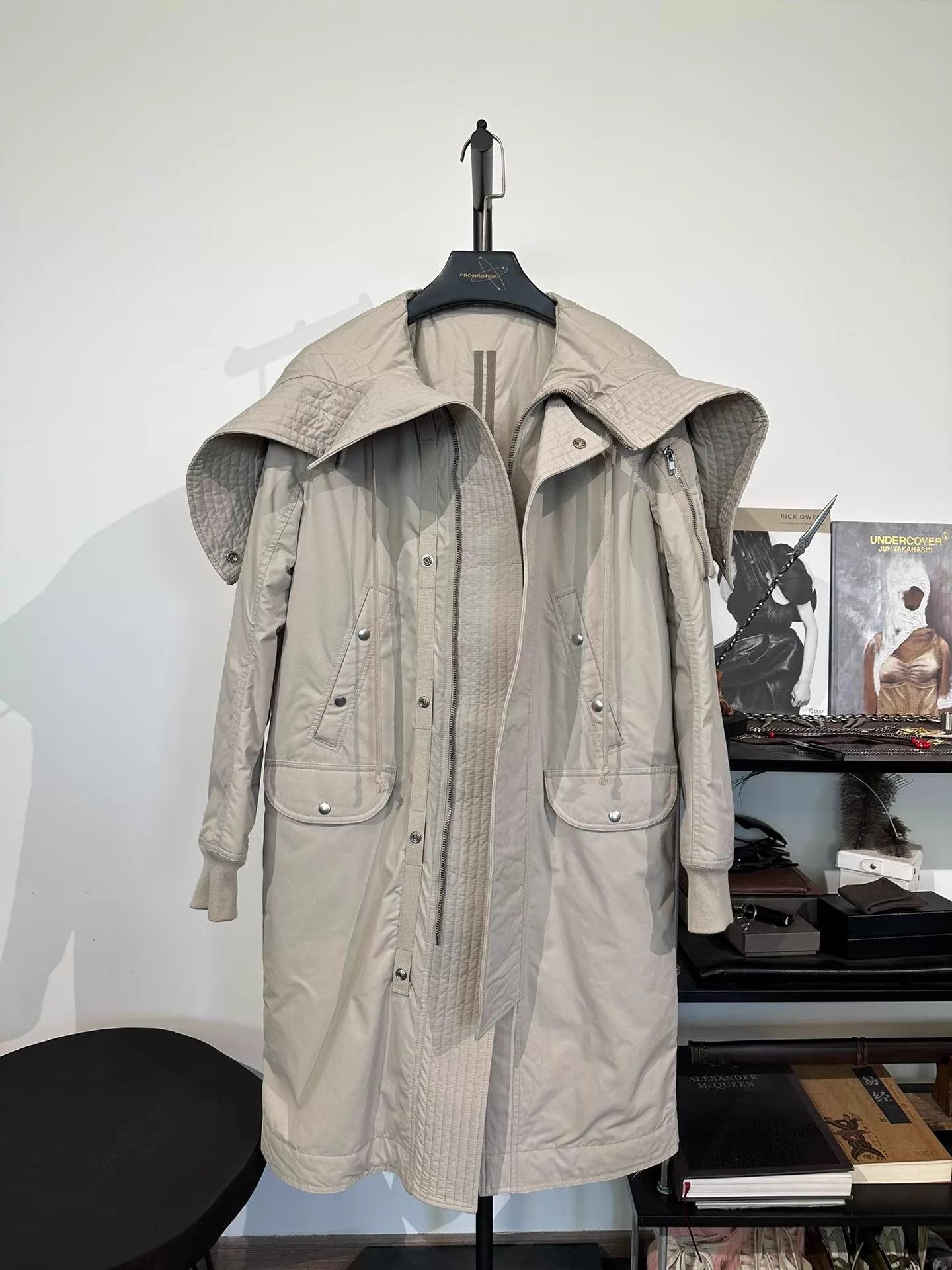 Rick Owens Rick Owens Mid-Length Ma-1 Bomber Jacket Size S Size US S / EU 44-46 / 1 - 1 Thumbnail