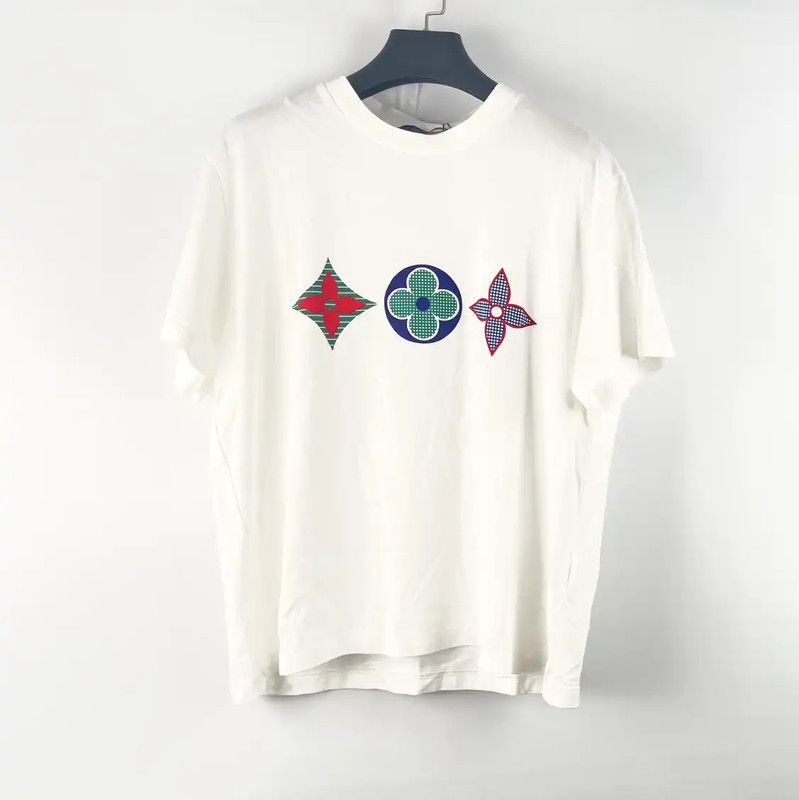 Louis Vuitton Louis Vuitton Summer White Men's T-Shirt 0089 Size US L / EU 52-54 / 3 - 1 Thumbnail