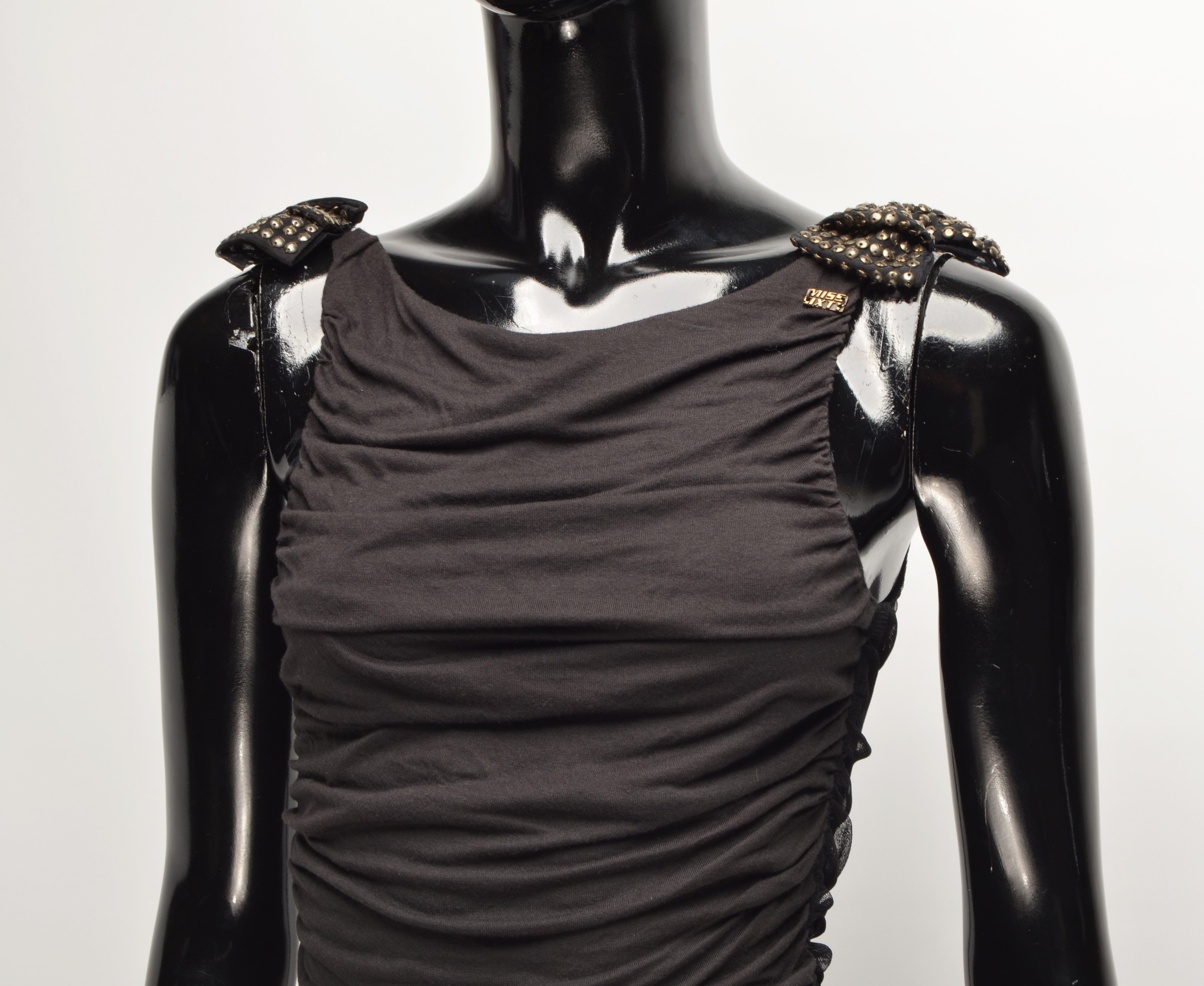 Miss Sixty × Vintage Miss Sixty Y2K 2000's Grunge Mesh Back Top Size S / US 4 / IT 40 - 2 Thumbnail