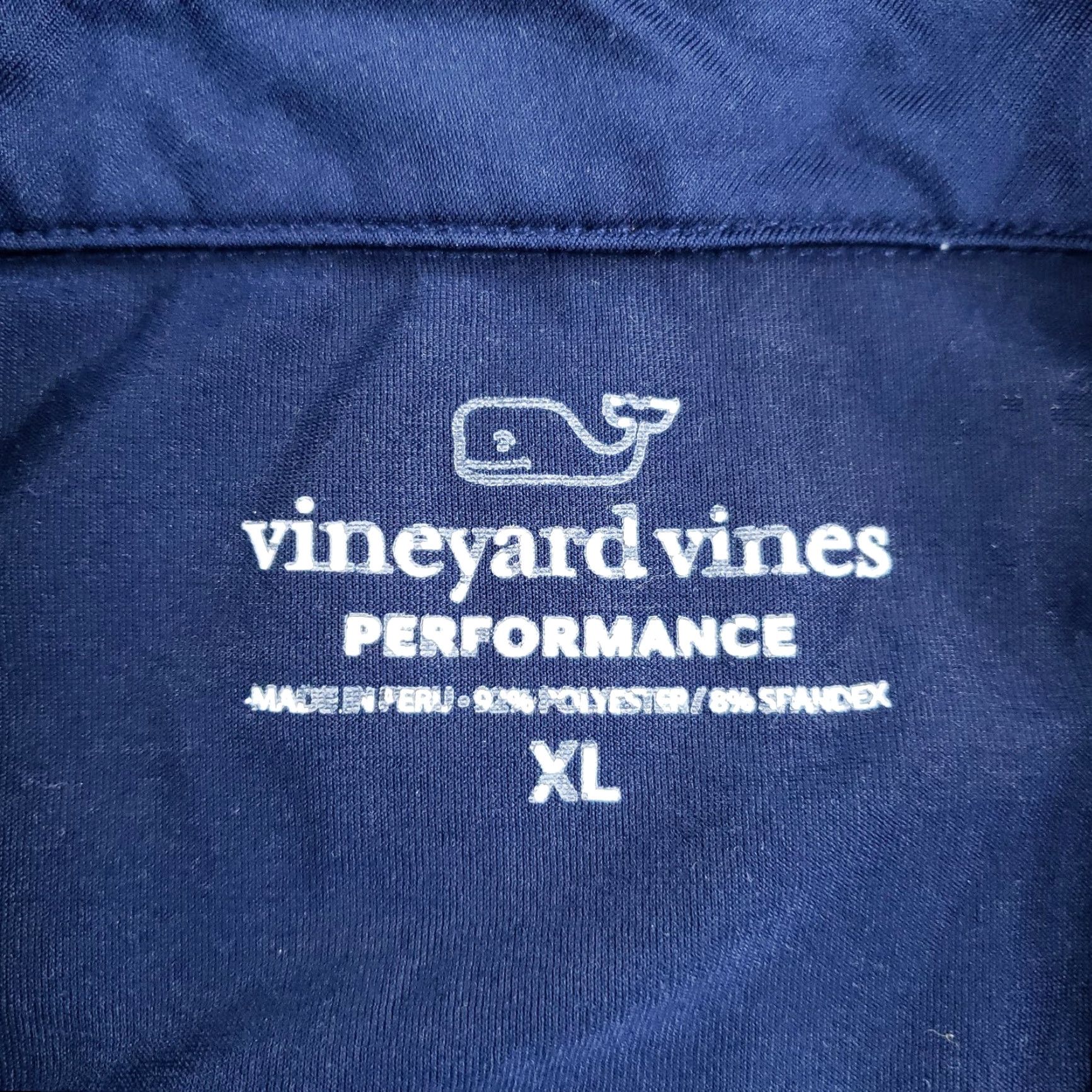 Vineyard Vines Vineyard Vines Polo Shirt Mens XL Blue Striped Performance Golf Polyester Polo Shirt Size US XL / EU 56 / 4 - 7 Thumbnail