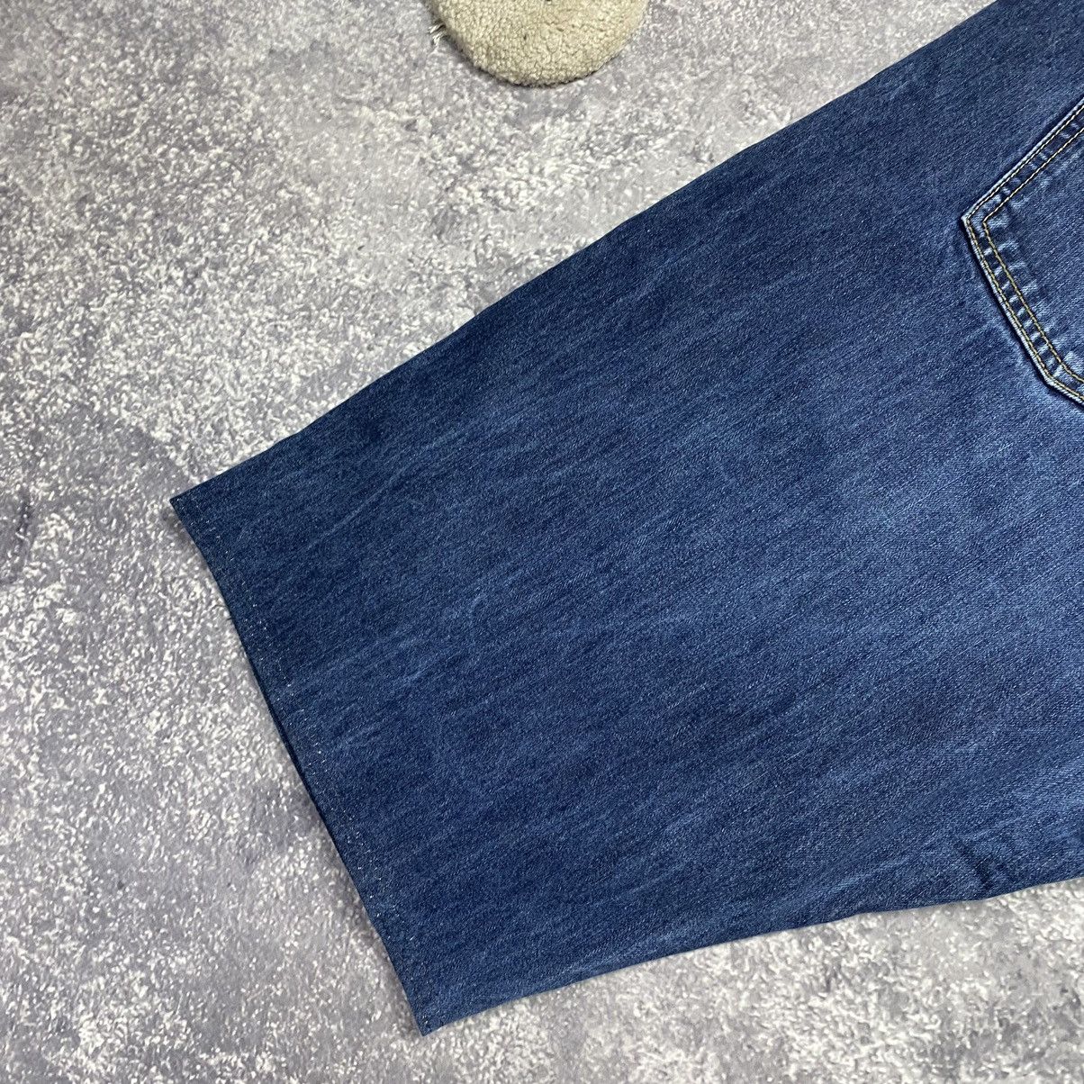 Vintage Vintage Carhartt Wip Patch logo 90’s workwear denim shorts Size US 38 / EU 54 - 6 Thumbnail