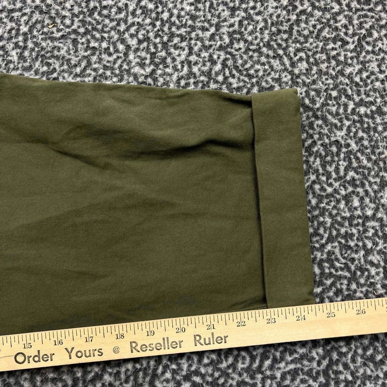 Torrid Torrid Cropped Pants Women 24 Green Pockets Outdoor 48x25 Size 24" / US 00 / IT 34 - 3 Thumbnail