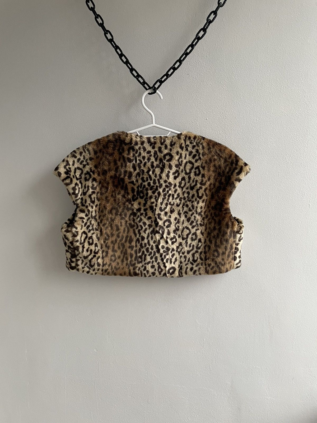 Miss Sixty Miss Sixty Vest Jacket Leopard Pattern Print Y2K Avant Garde Size S / US 4 / IT 40 - 9 Thumbnail