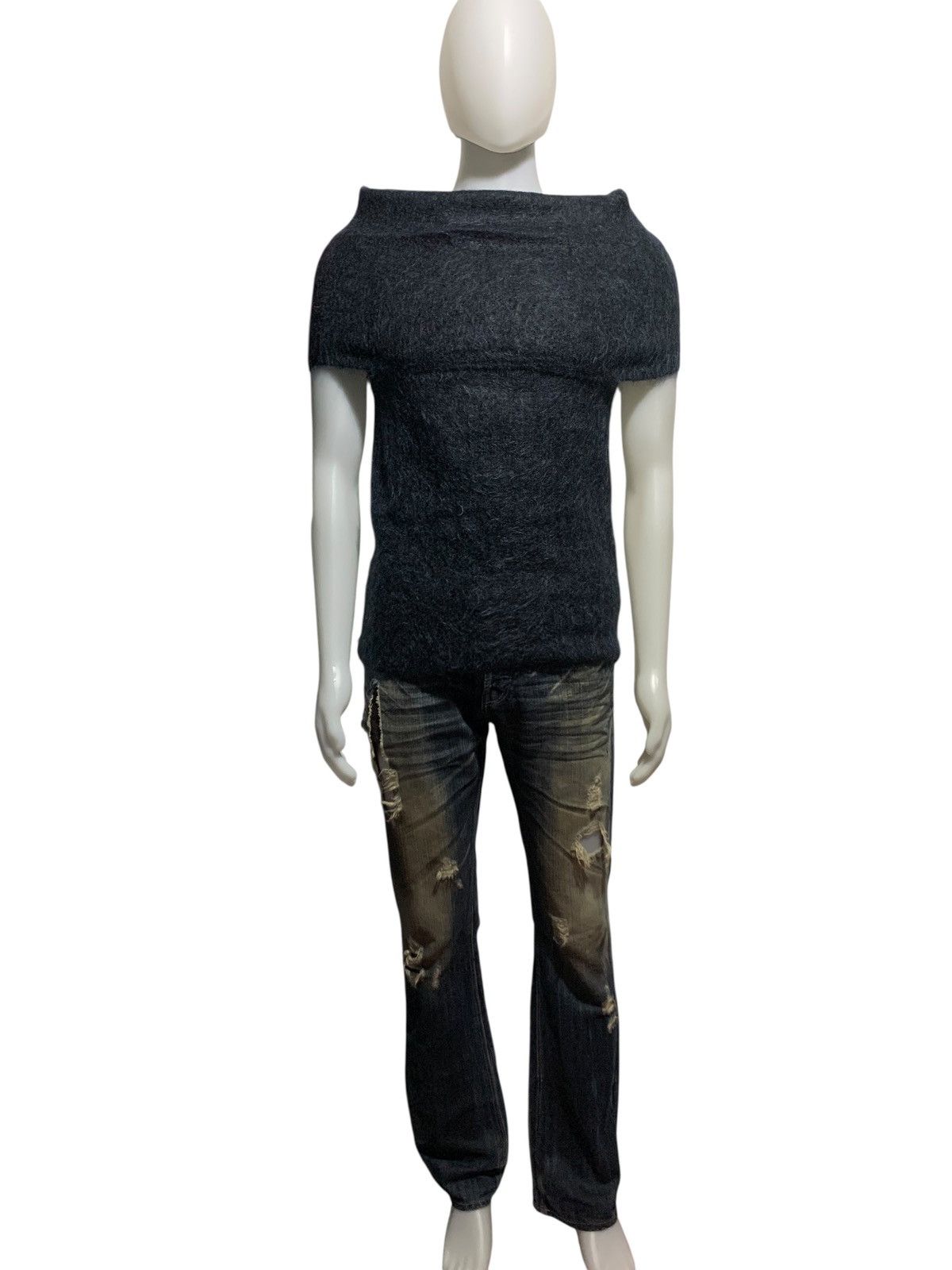 Allegri × Vintage Allegri italy mohair transformed sleeveless bono style Size US M / EU 48-50 / 2 - 5 Thumbnail