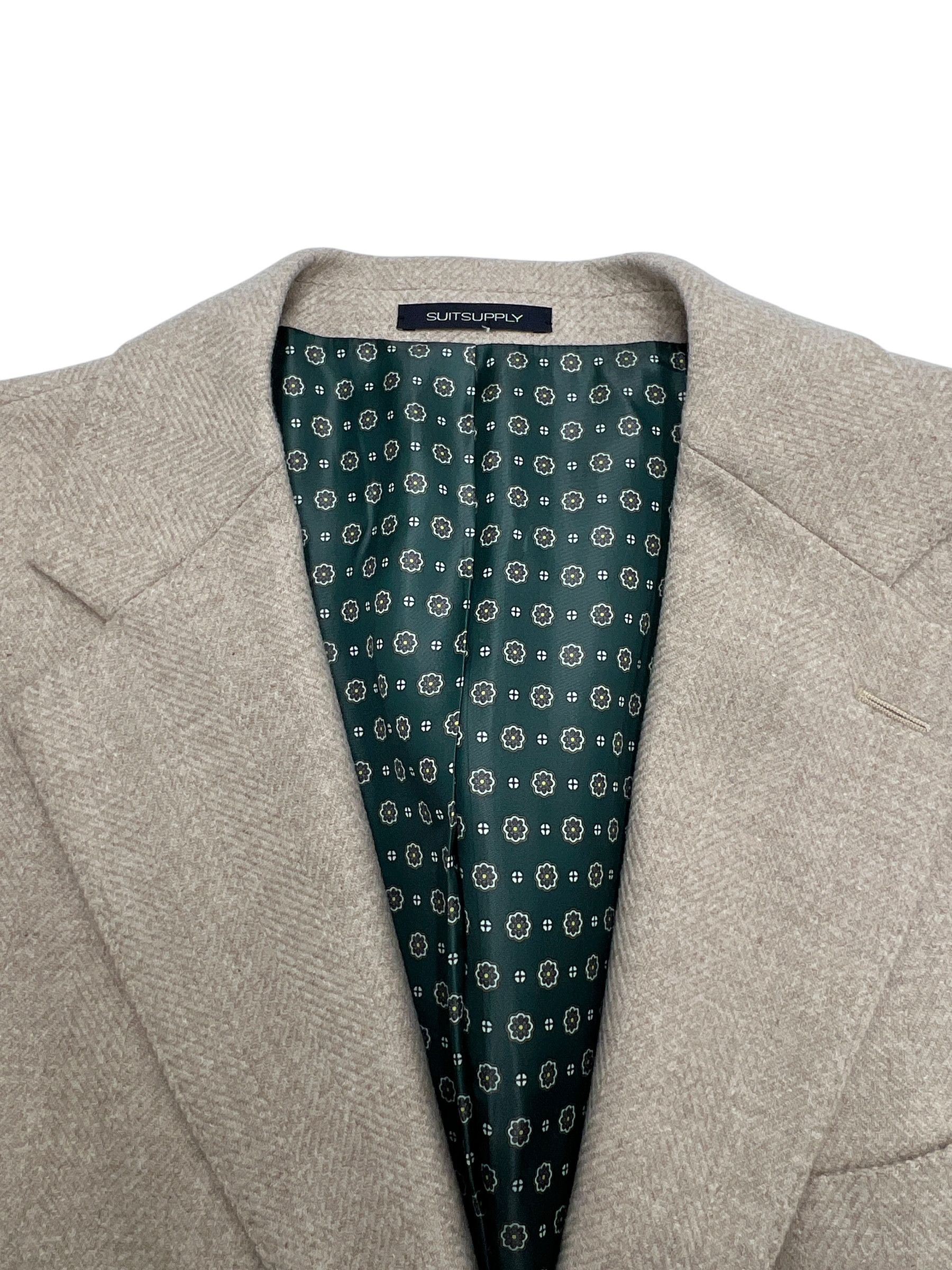 Suitsupply Vicenza Wool Cashmere Coat Jacket Overcoat Size UK/US:48R Size US M / EU 48-50 / 2 - 8 Thumbnail