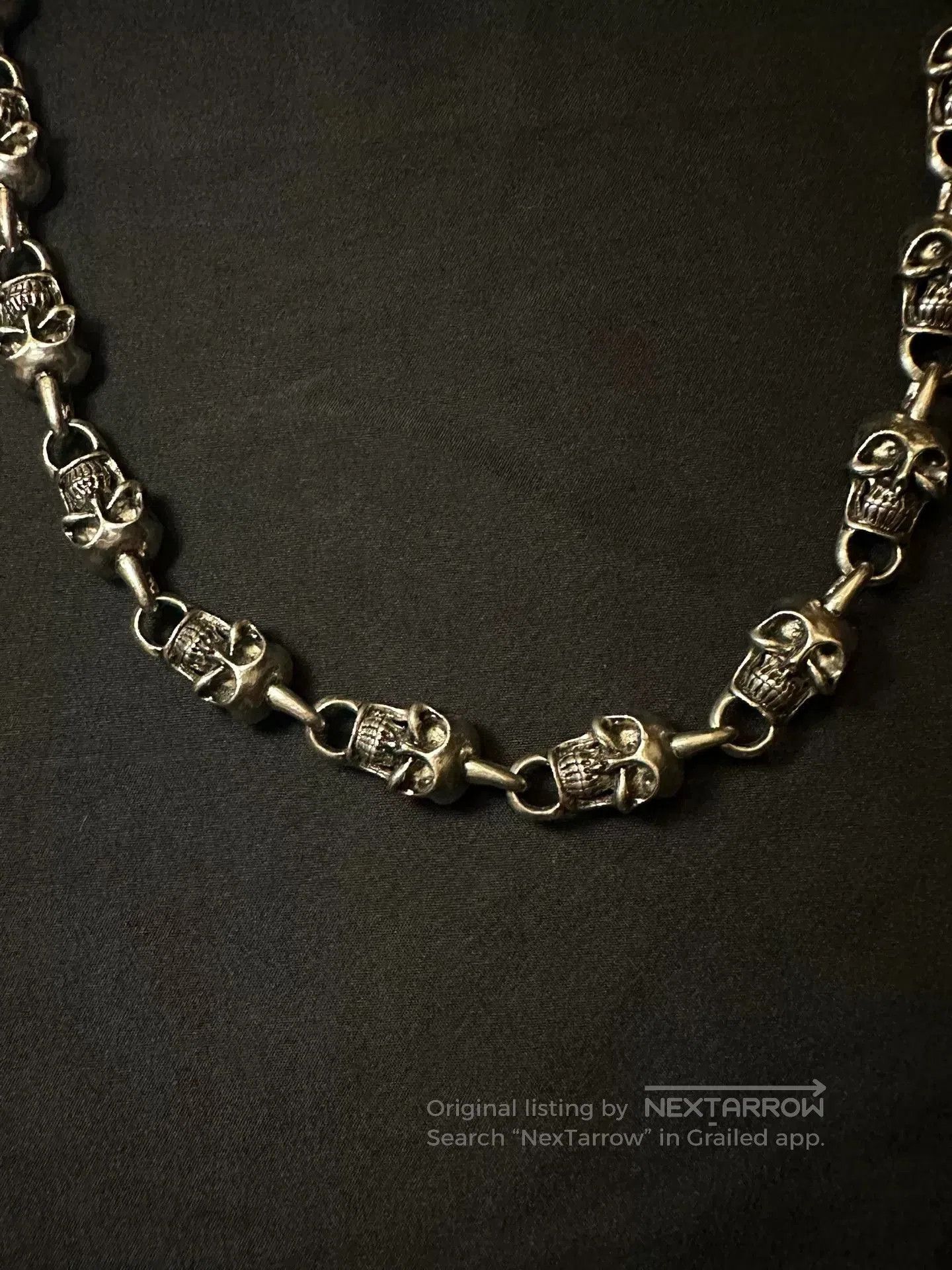 Vintage vintage skull chain accessory from 90s japan. Size ONE SIZE - 5 Thumbnail