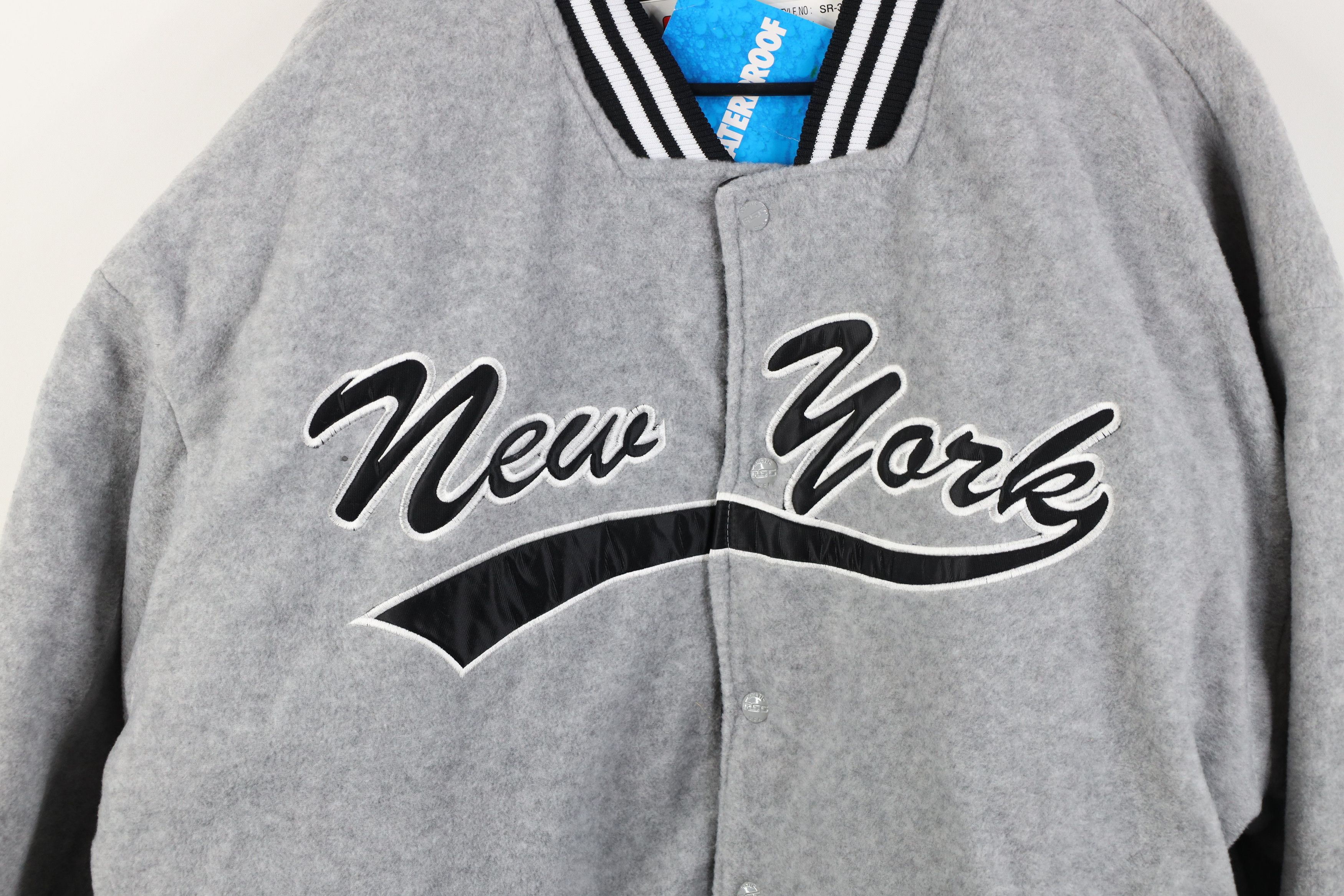 Vintage Deadstock Vintage 90s Reversible New York Bomber Jacket Size US XXL / EU 58 / 5 - 3 Thumbnail
