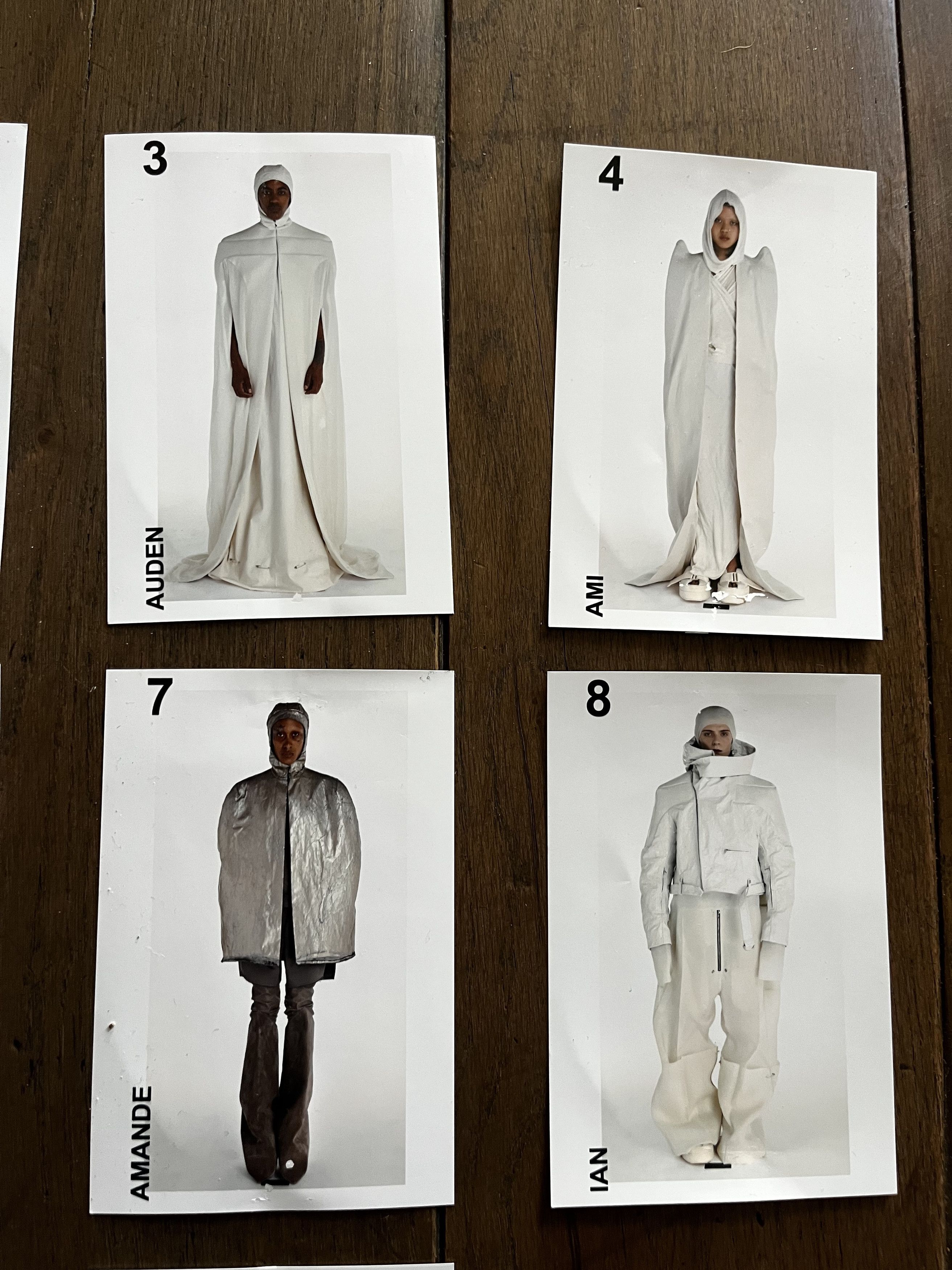 Rick Owens Runway LookBook Size ONE SIZE - 3 Thumbnail