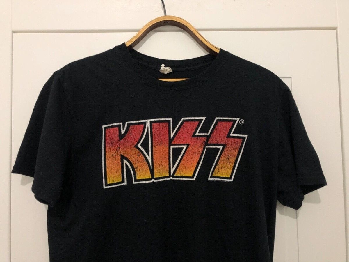 Band Tees × Gildan Vintage Kiss T-Shirt Size US L / EU 52-54 / 3 - 3 Thumbnail
