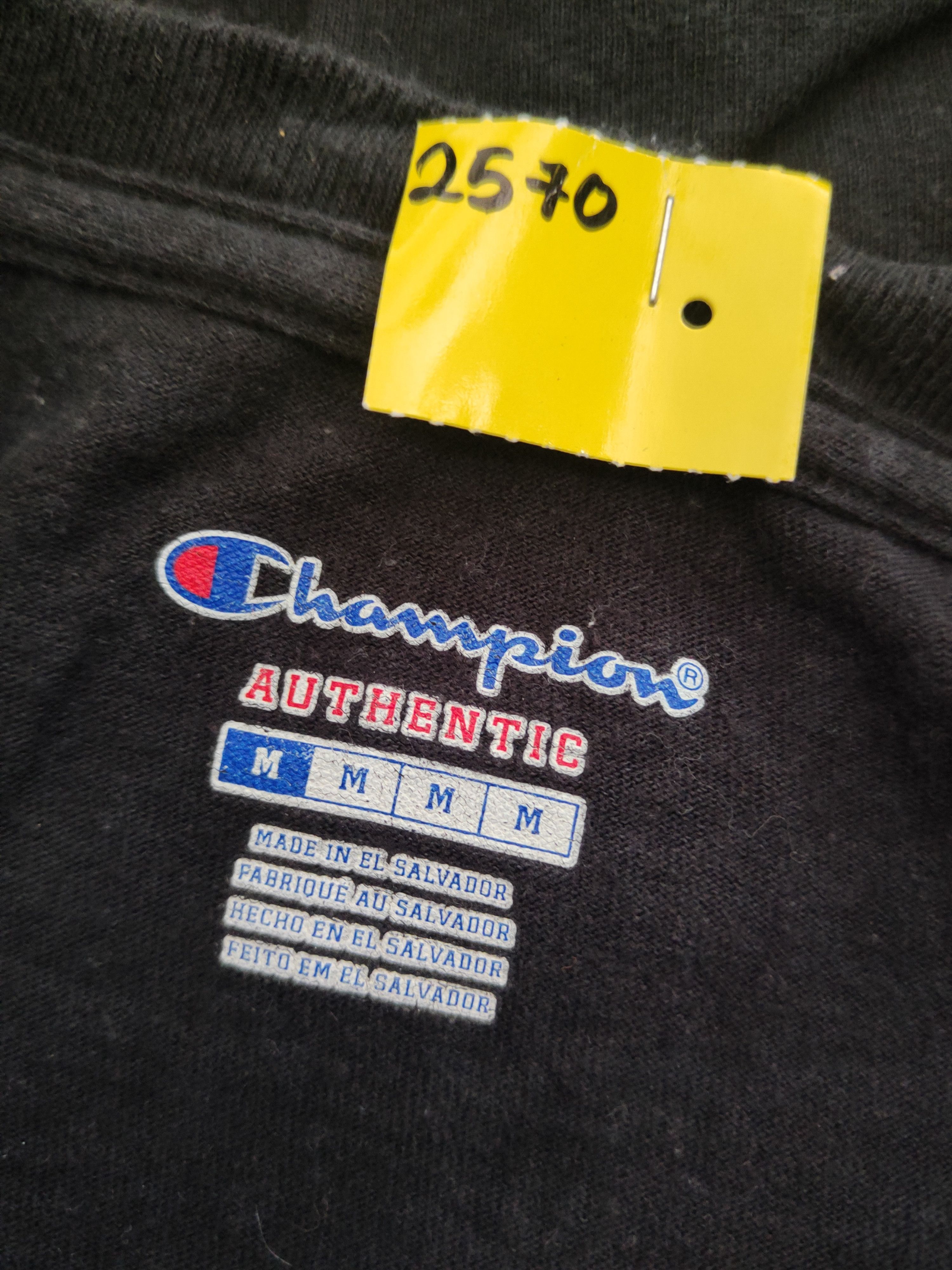 Champion DL Champion Black Short Sleeve T-shirt #2570 Size US M / EU 48-50 / 2 - 11 Thumbnail