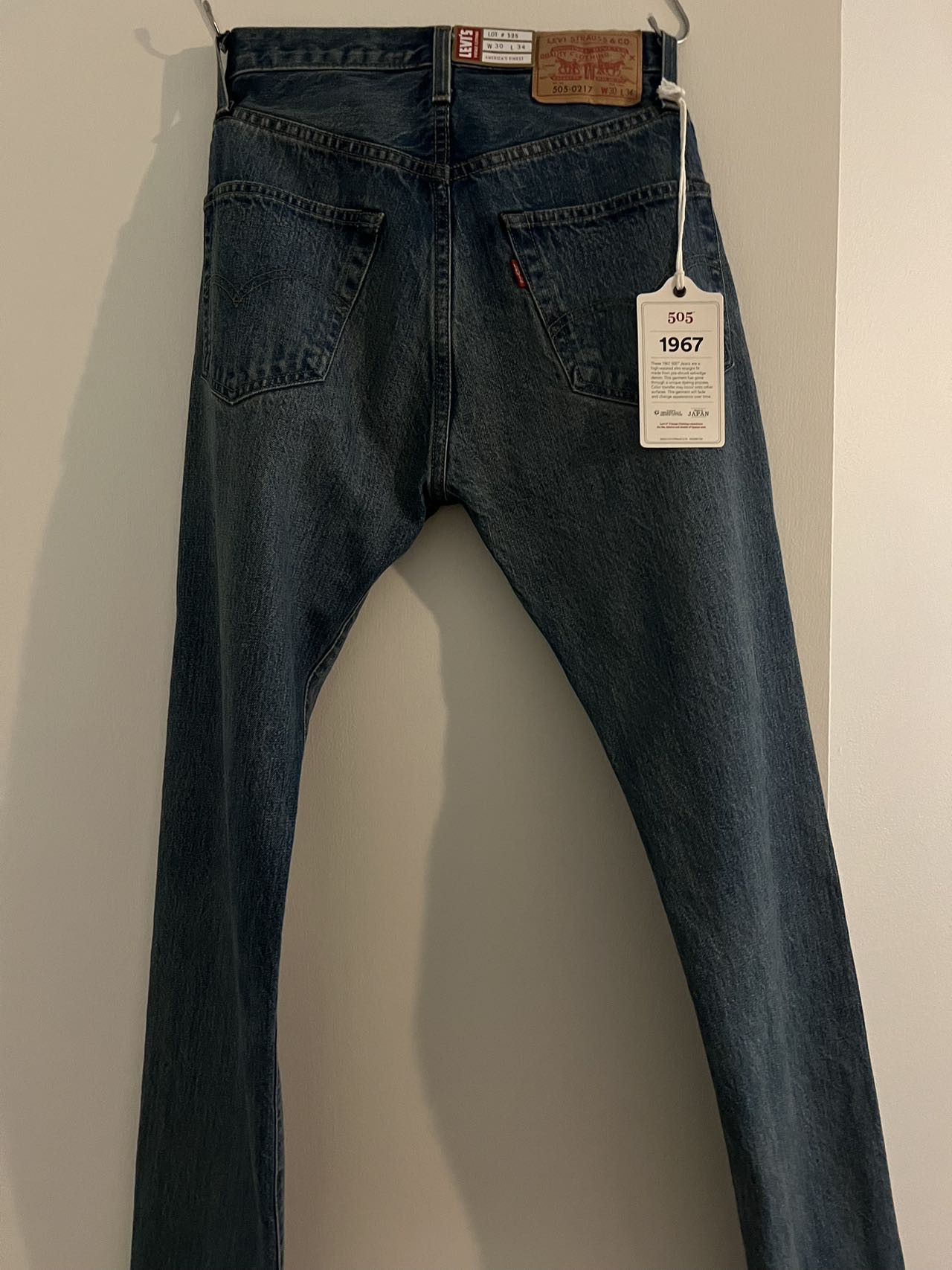 image of Levis Vintage Clothing 1967 505 in Indigo, Men's (Size 30)