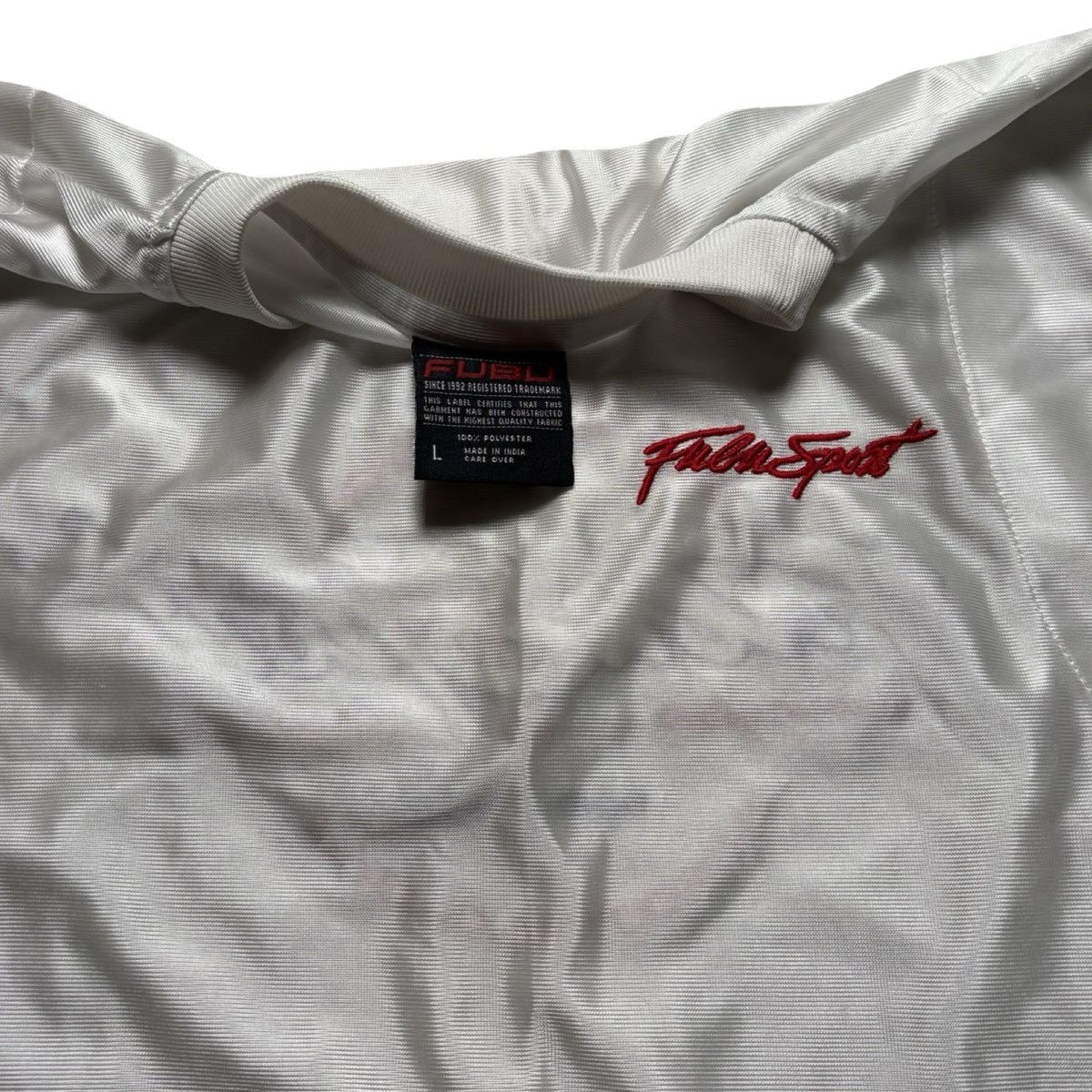 Fubu Vintage FUBU Sport NBA Basketball Warm Up Jersey Mens L Size US L / EU 52-54 / 3 - 3 Thumbnail