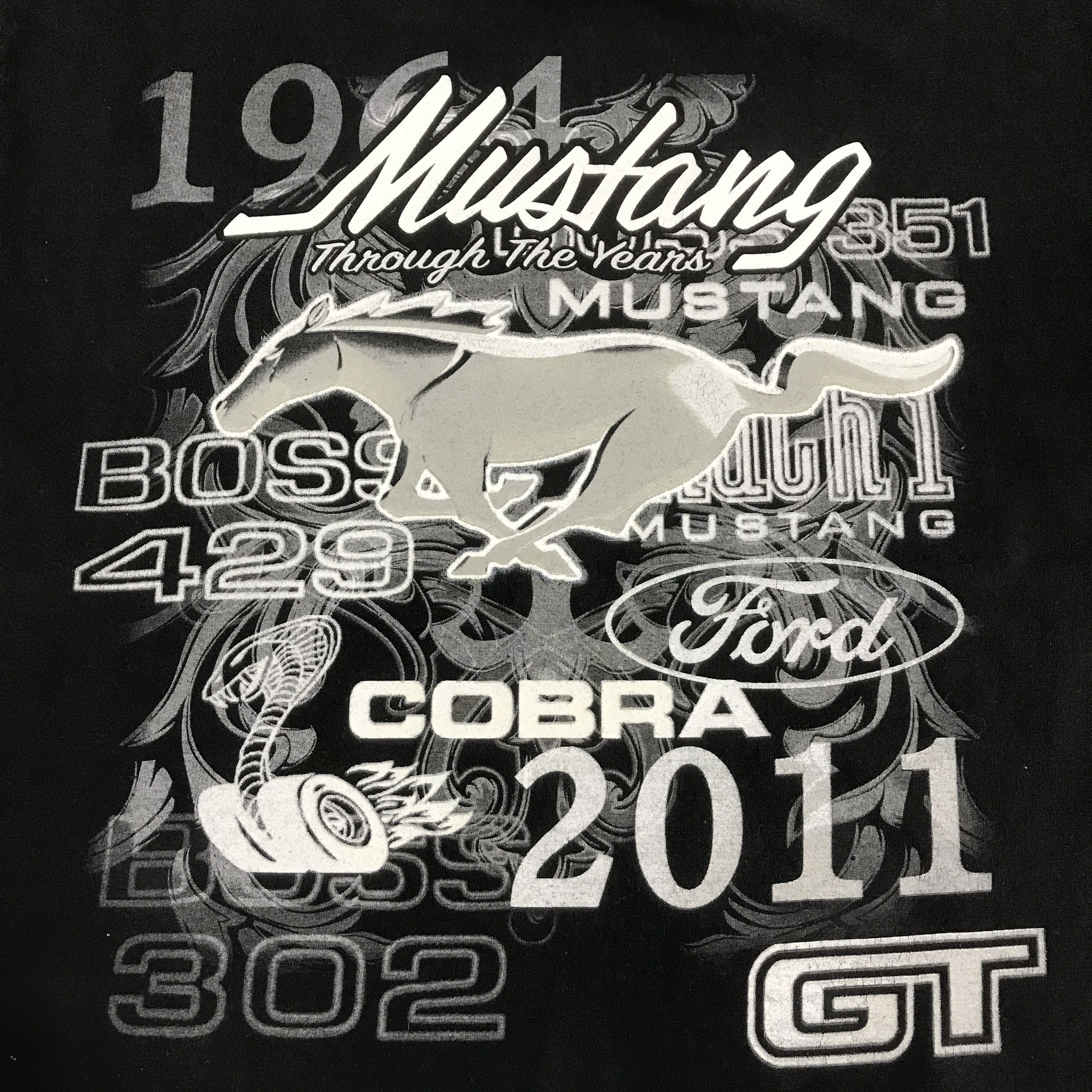 Ford FORD MUSTANG BLACK T-SHIRT K93B52 Size US L / EU 52-54 / 3 - 9 Thumbnail