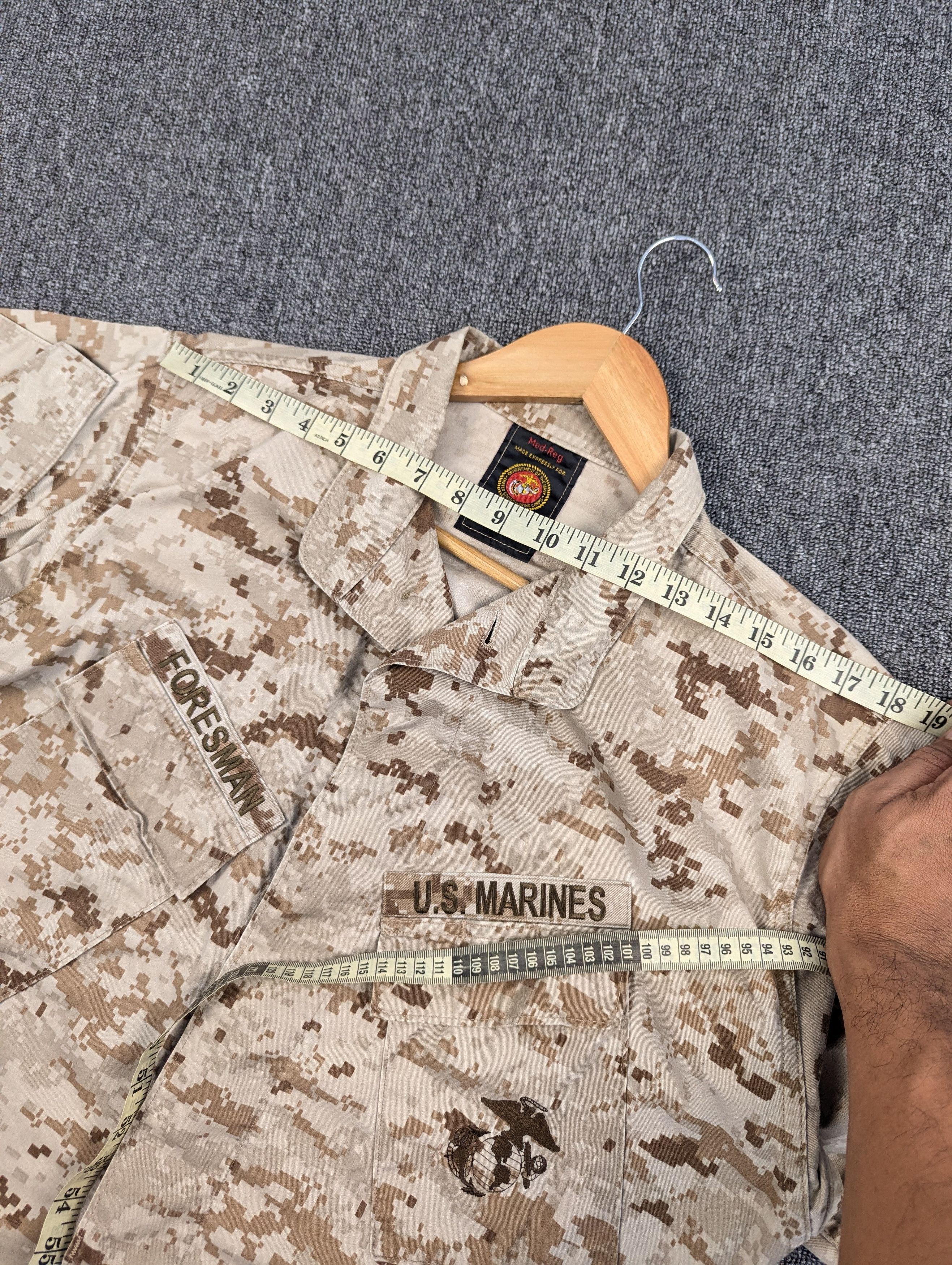 Vintage Vintage Desert Marpat USMC Military Jacket Size US M / EU 48-50 / 2 - 22 Thumbnail