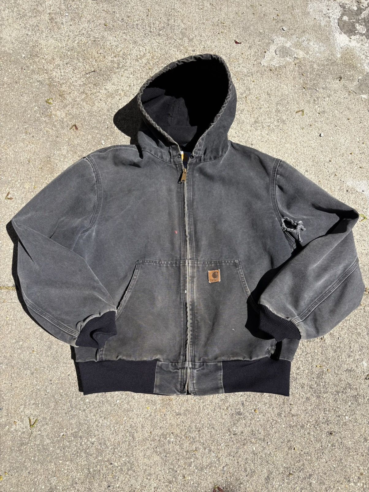 Supreme Vintage Carhartt Active Jacket, Faded Black Size US L / EU 52-54 / 3 - 1 Thumbnail