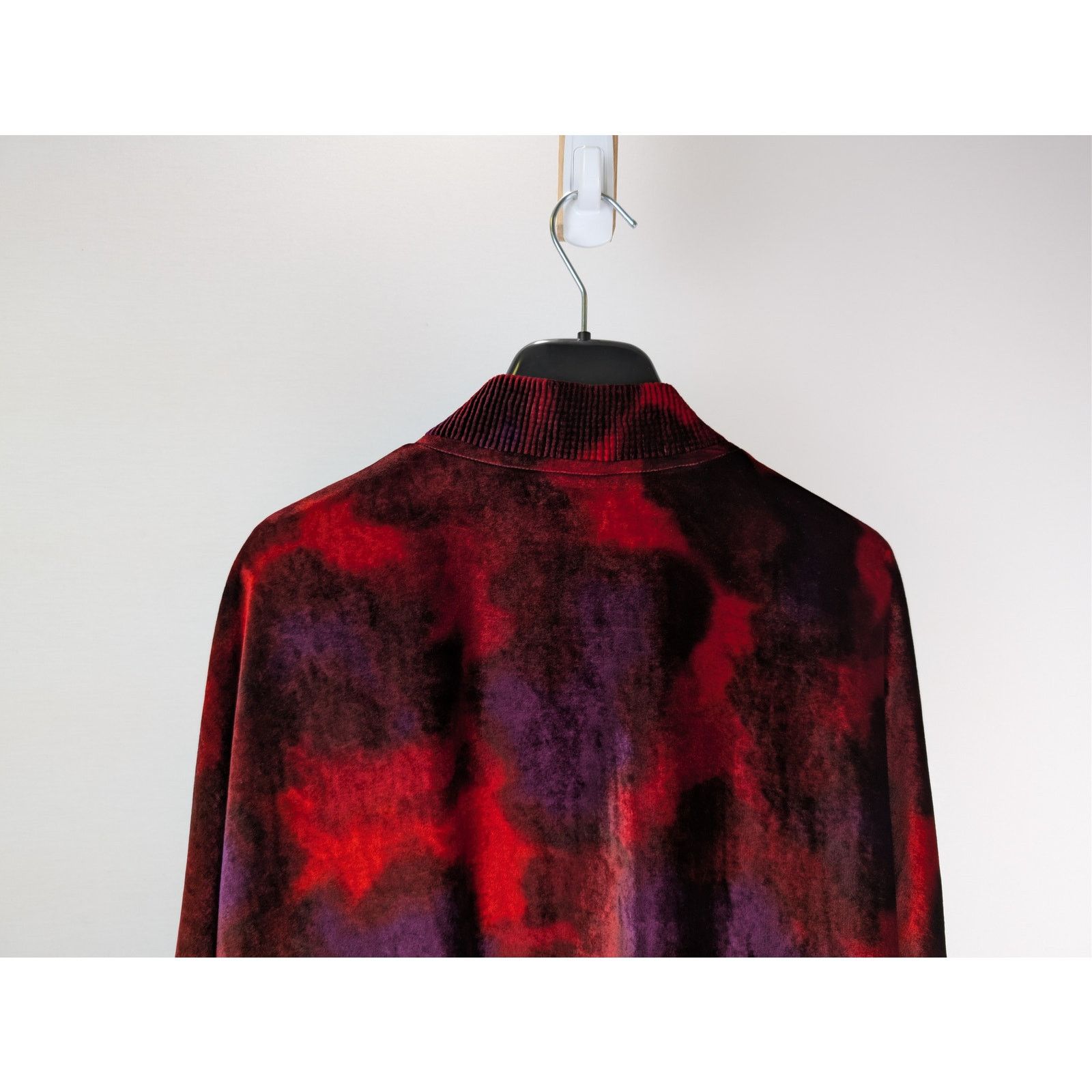 Saint Laurent Paris o1rshd1 Velours Liquide Ombre Jacket in Rouge Rose Size US L / EU 52-54 / 3 - 12 Thumbnail