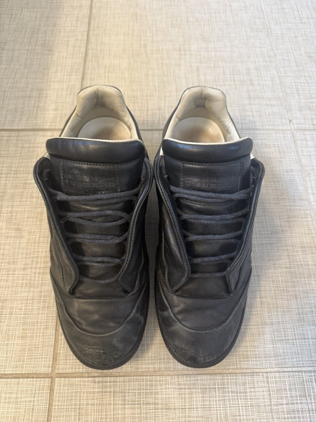 Black Maison Margiela Future Low-Tops