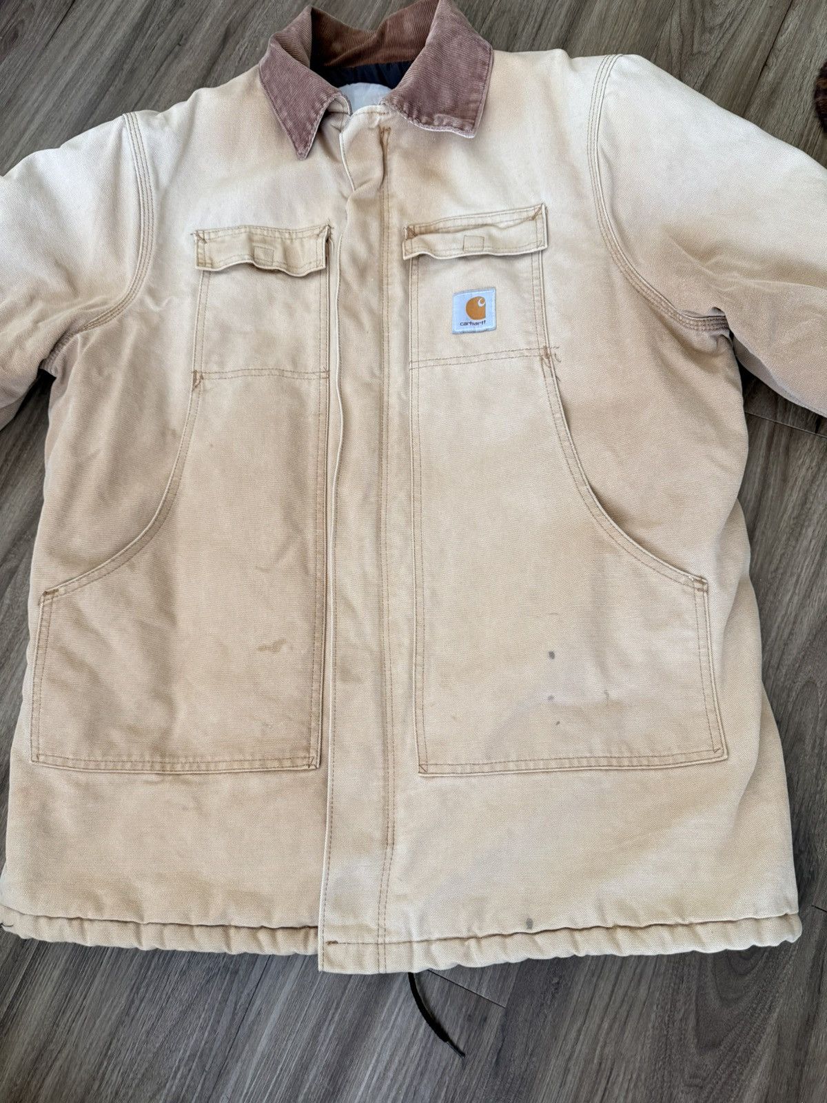 Carhartt Carhartt Men’s XL Brown Lined Insulated Work Jacket Size US XL / EU 56 / 4 - 2 Thumbnail