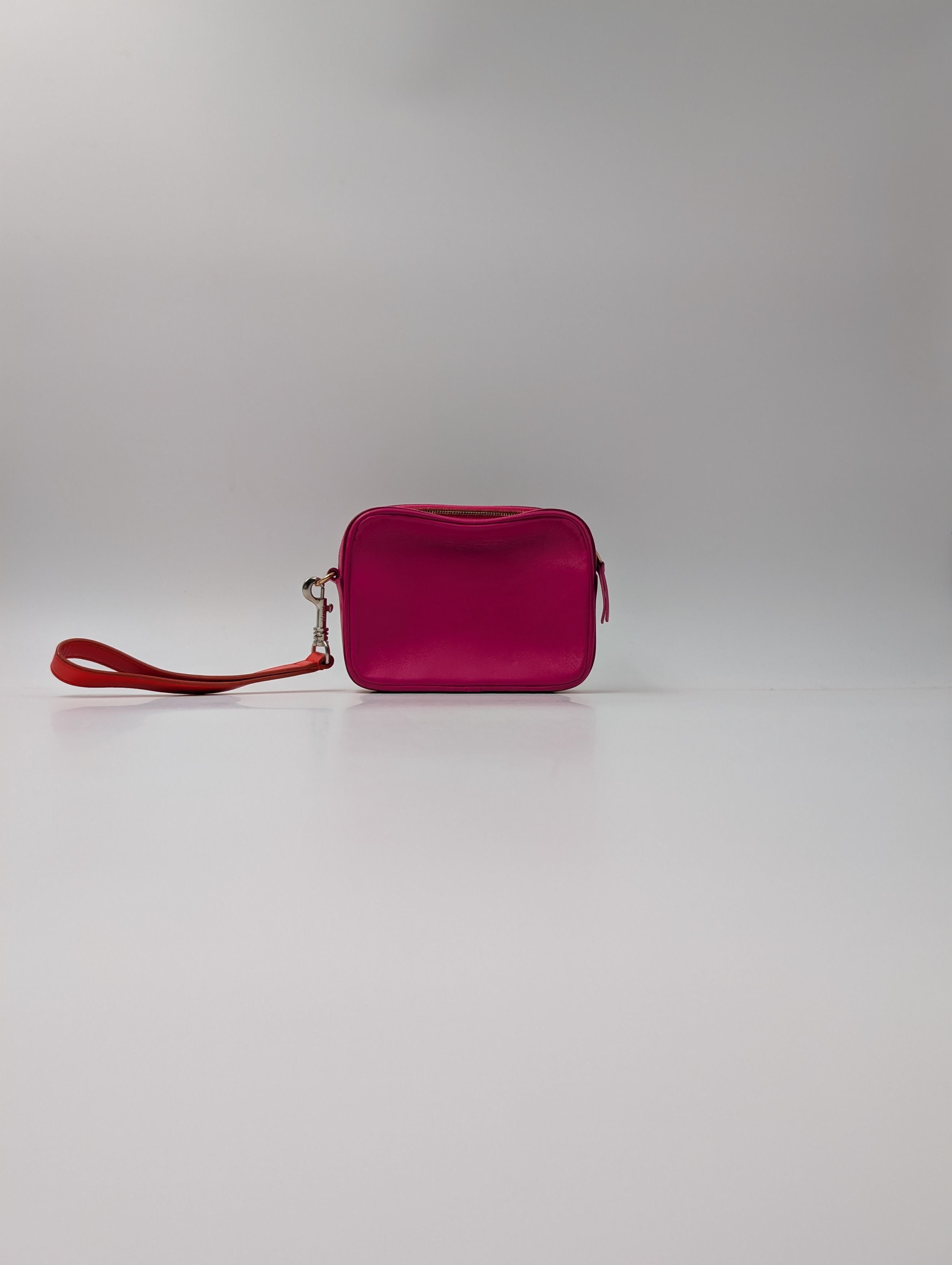 Celine Celine Pink Leather Celine Clutch Bag Size ONE SIZE - 2 Thumbnail