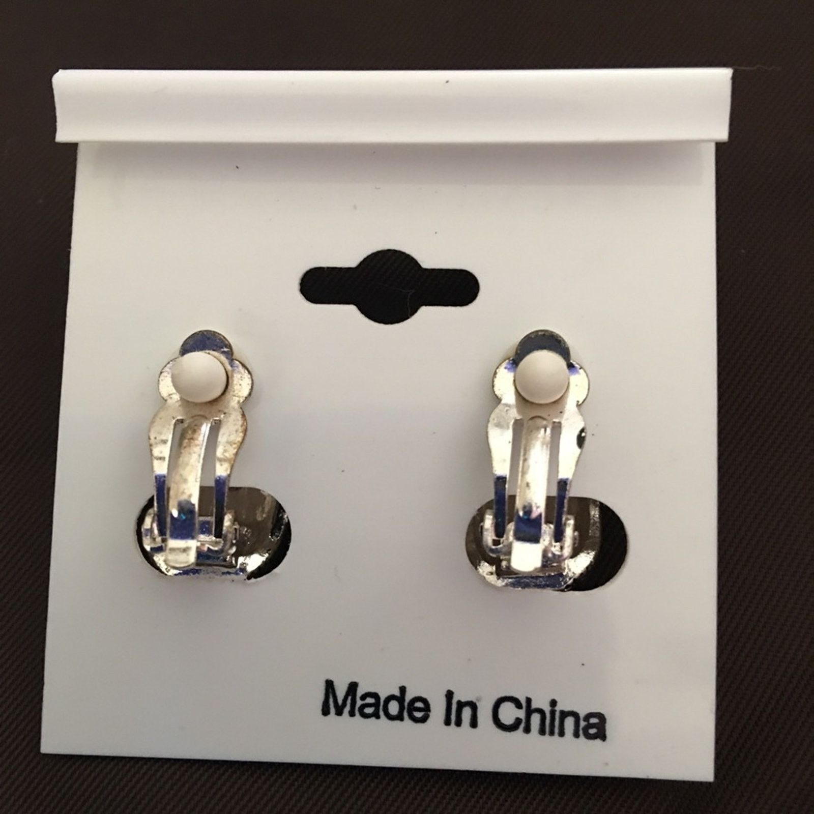 Rainbow Rainbow silver & gold tone clip earrings Size ONE SIZE - 2 Thumbnail