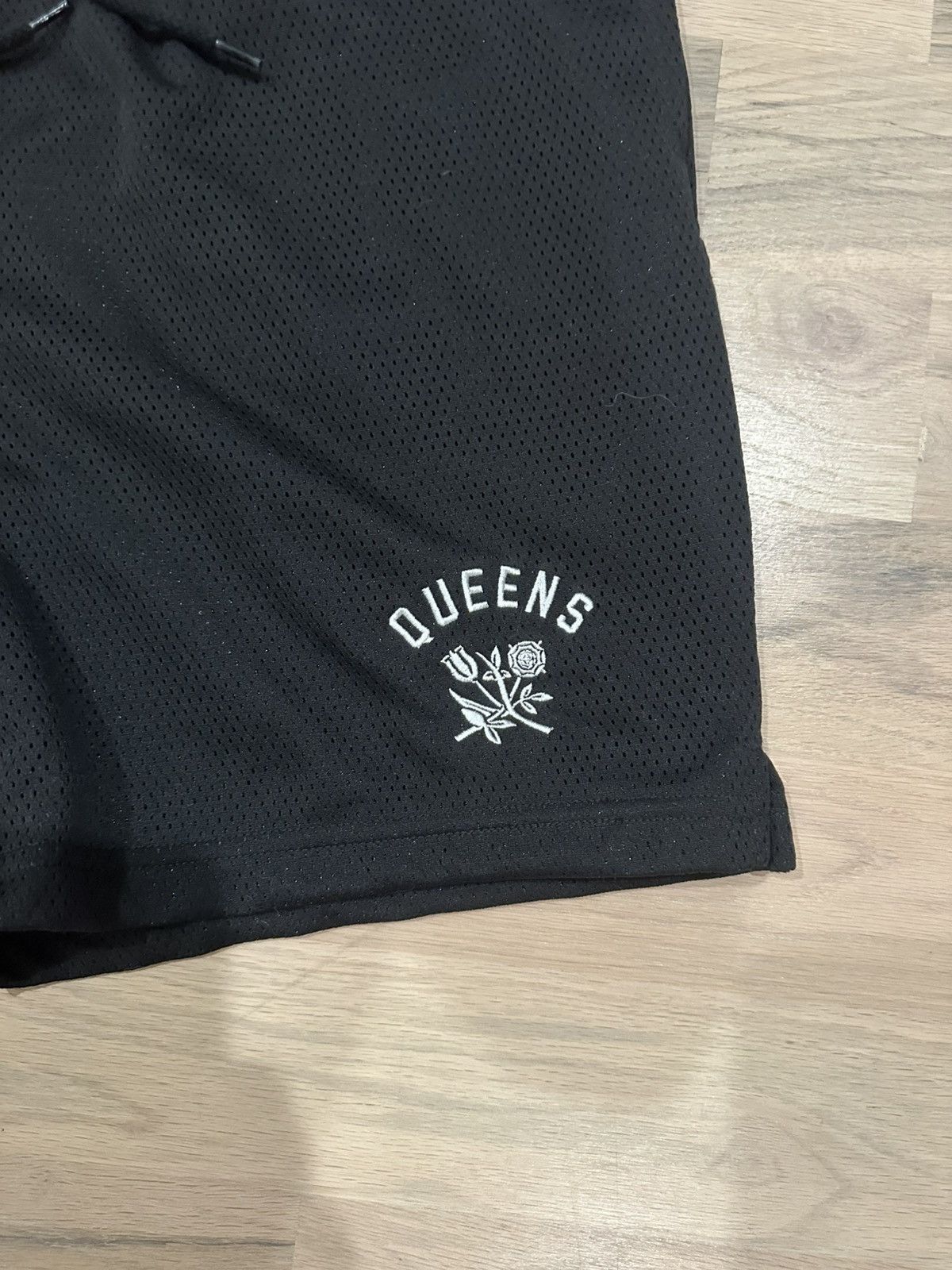 Aime Leon Dore Aime Leon Dore FW21 Queens Crest Gym Shorts Black Medium Size US 32 / EU 48 - 3 Thumbnail